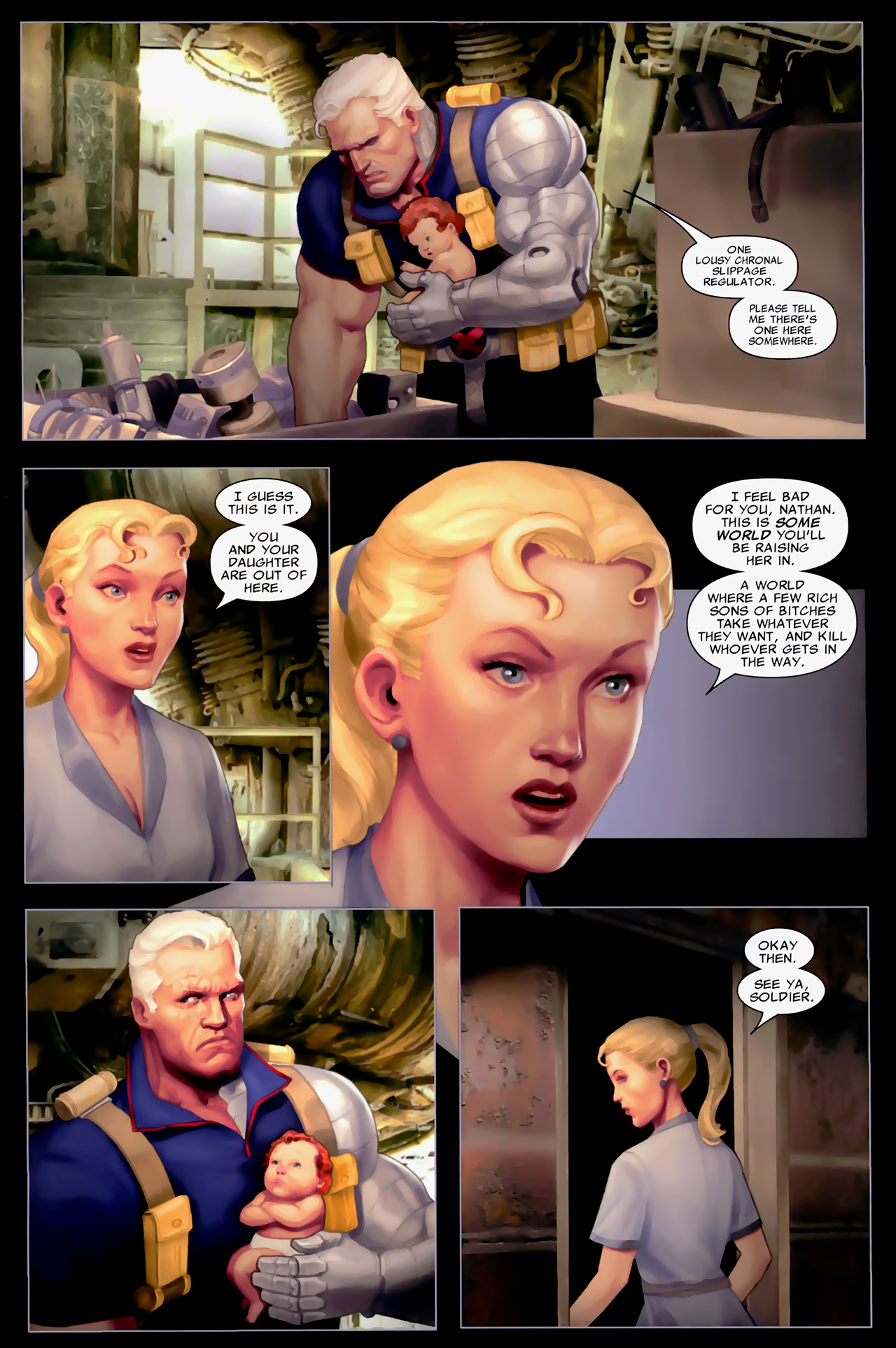 Read online Cable (2008) comic -  Issue #5 - 7