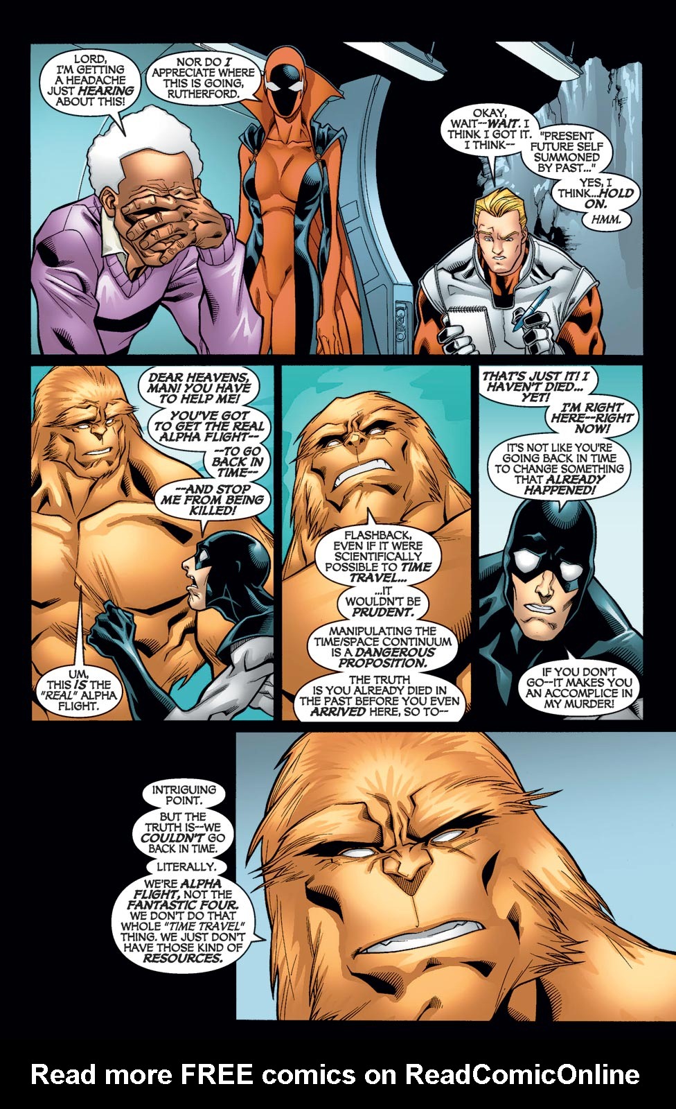 Read online Alpha Flight (2004) comic -  Issue #9 - 13