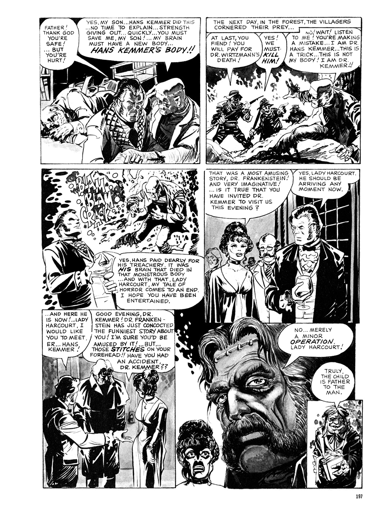 Read online Eerie Archives comic -  Issue # TPB 8 - 198