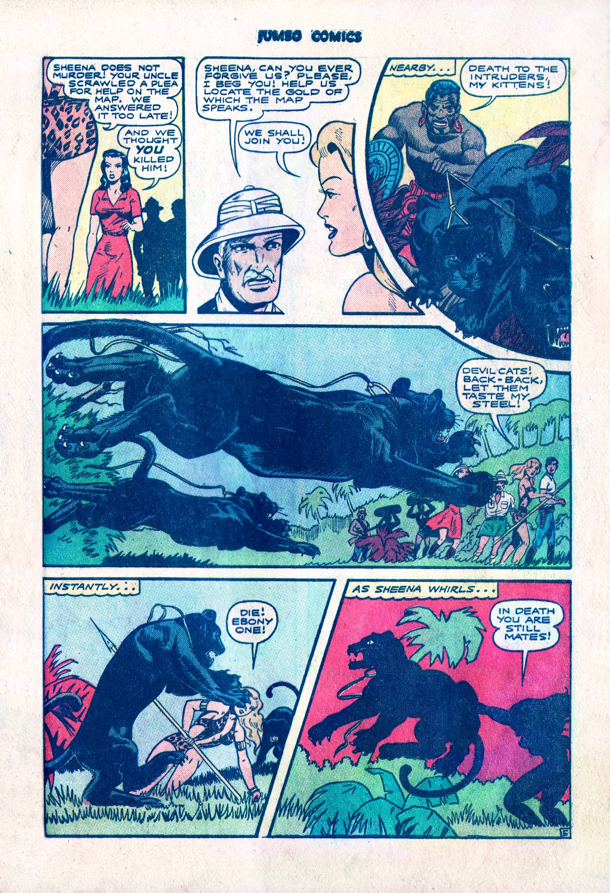 Read online Jumbo Comics comic -  Issue #87 - 9