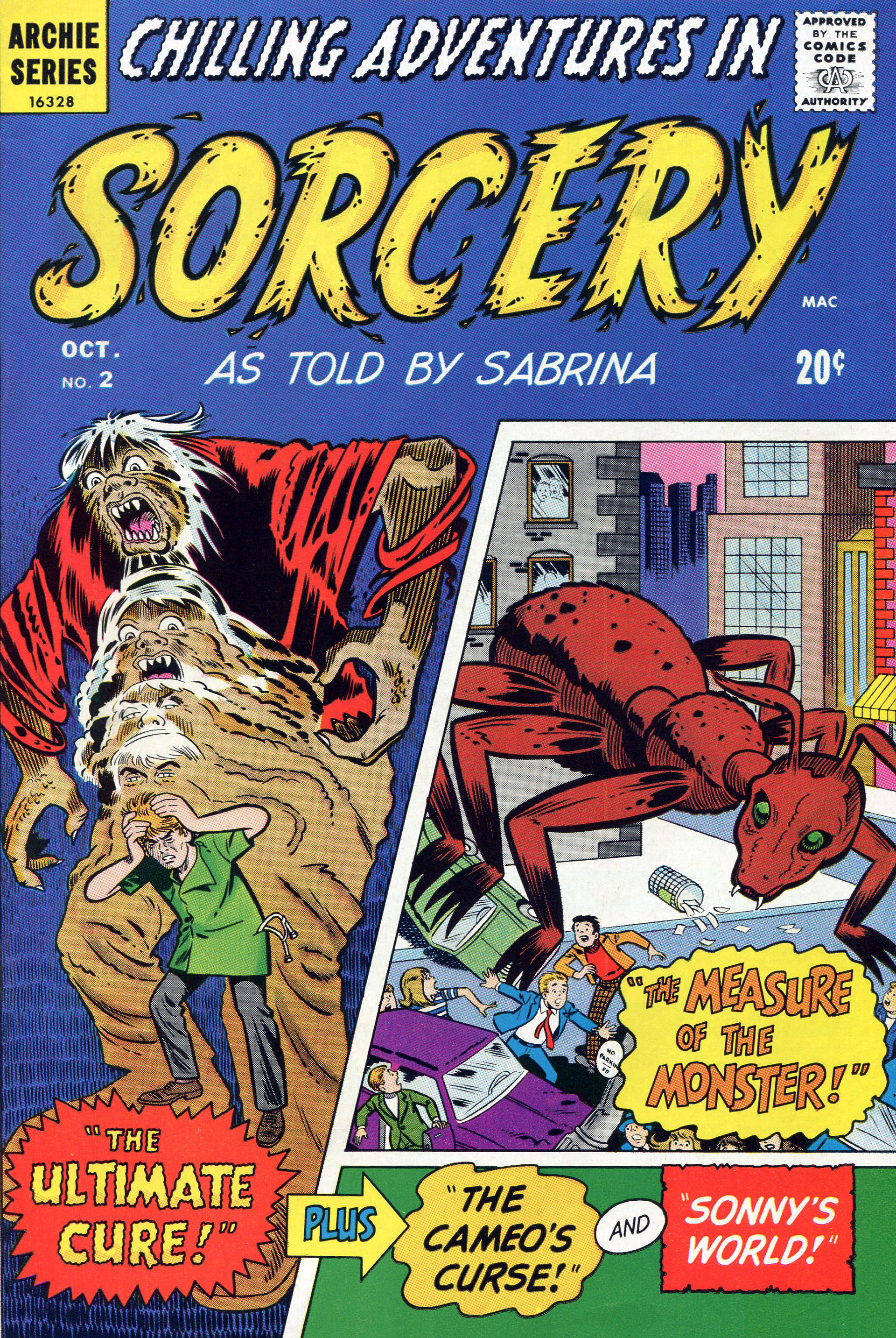 Read online Chilling Adventures In Sorcery (1973) comic -  Issue #2 - 1