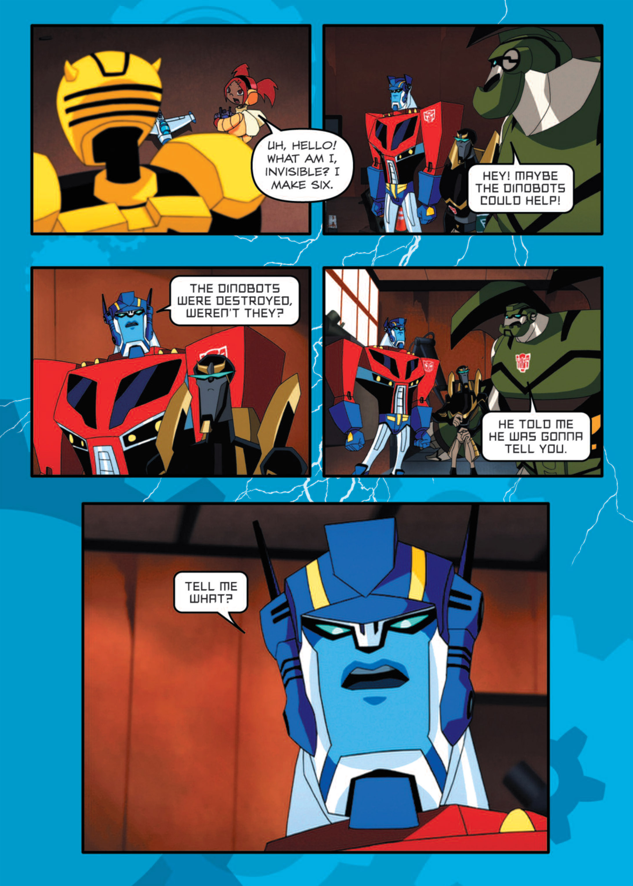 Read online Transformers Animated comic -  Issue #7 - 25