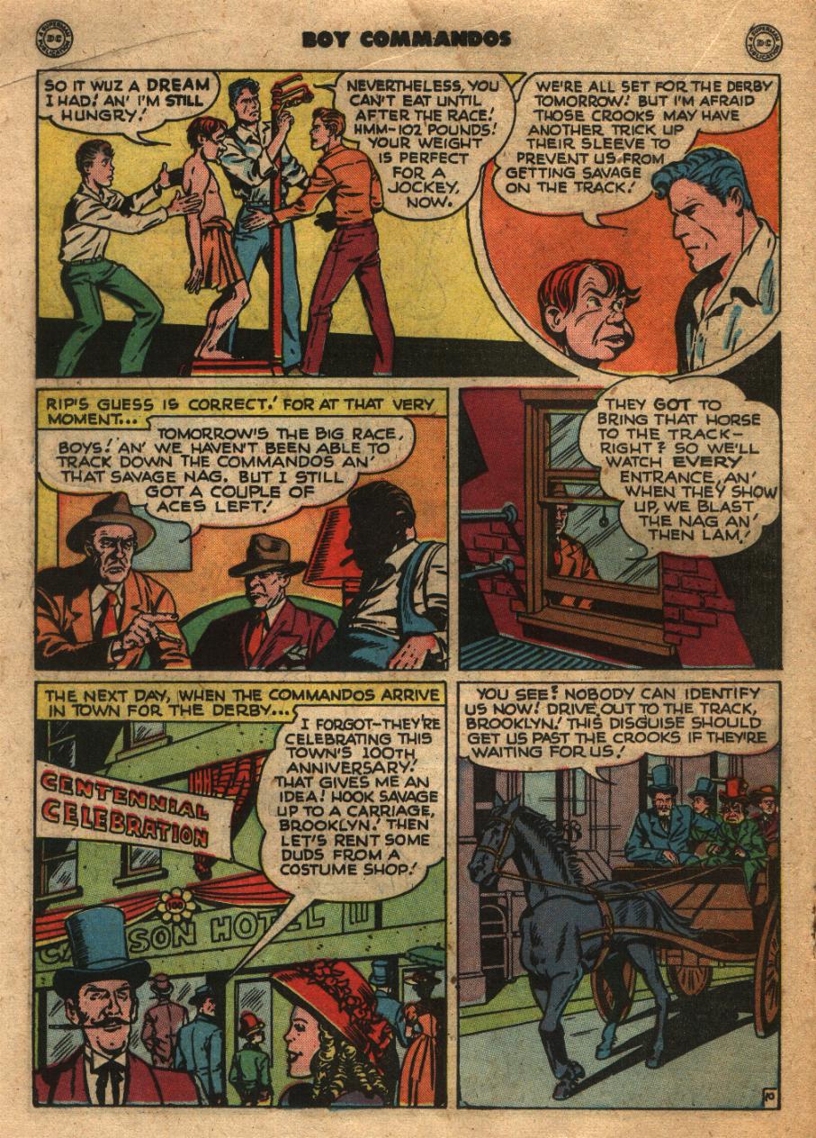 Read online Boy Commandos comic -  Issue #26 - 26