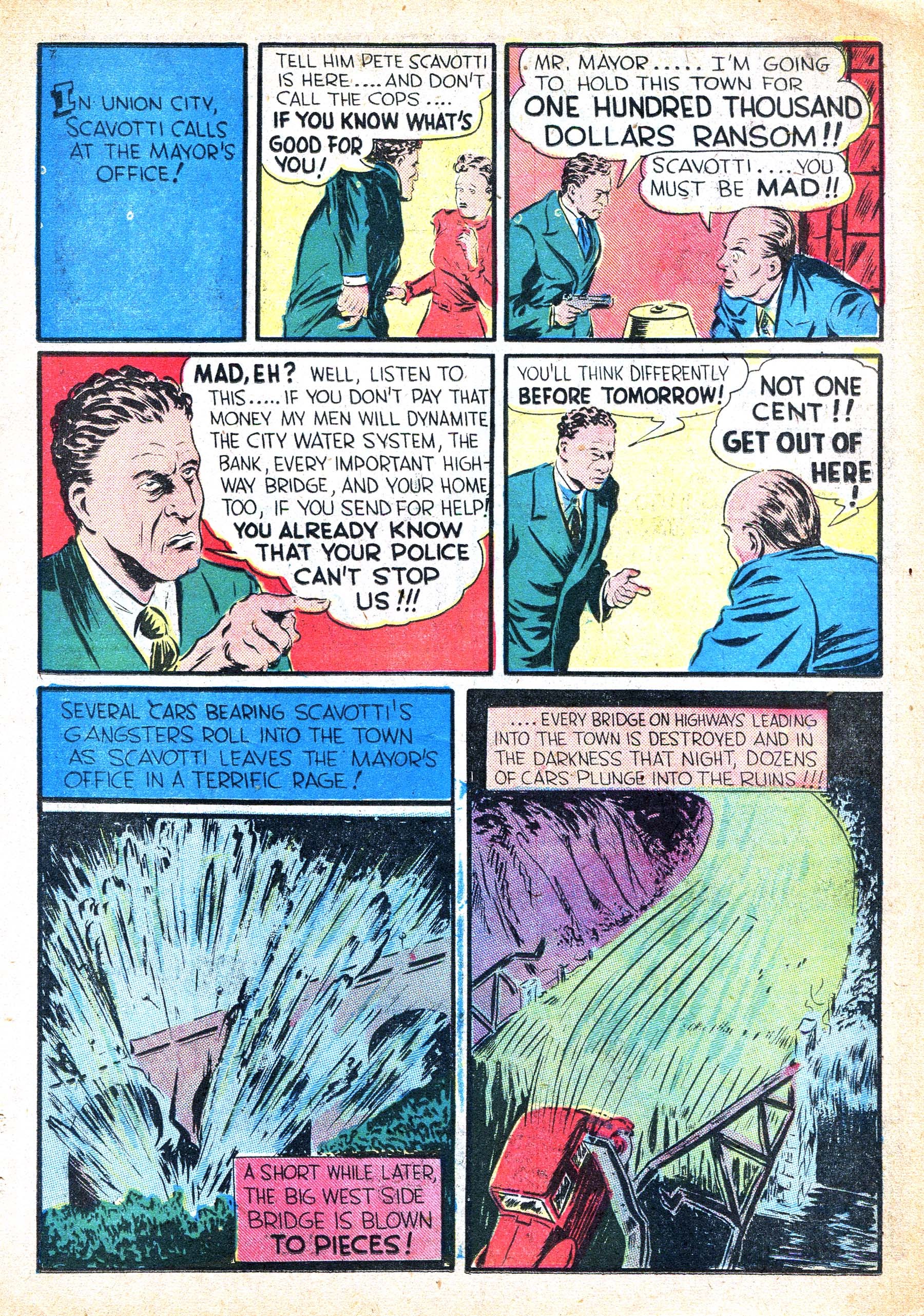 Read online Masked Marvel comic -  Issue #1 - 29