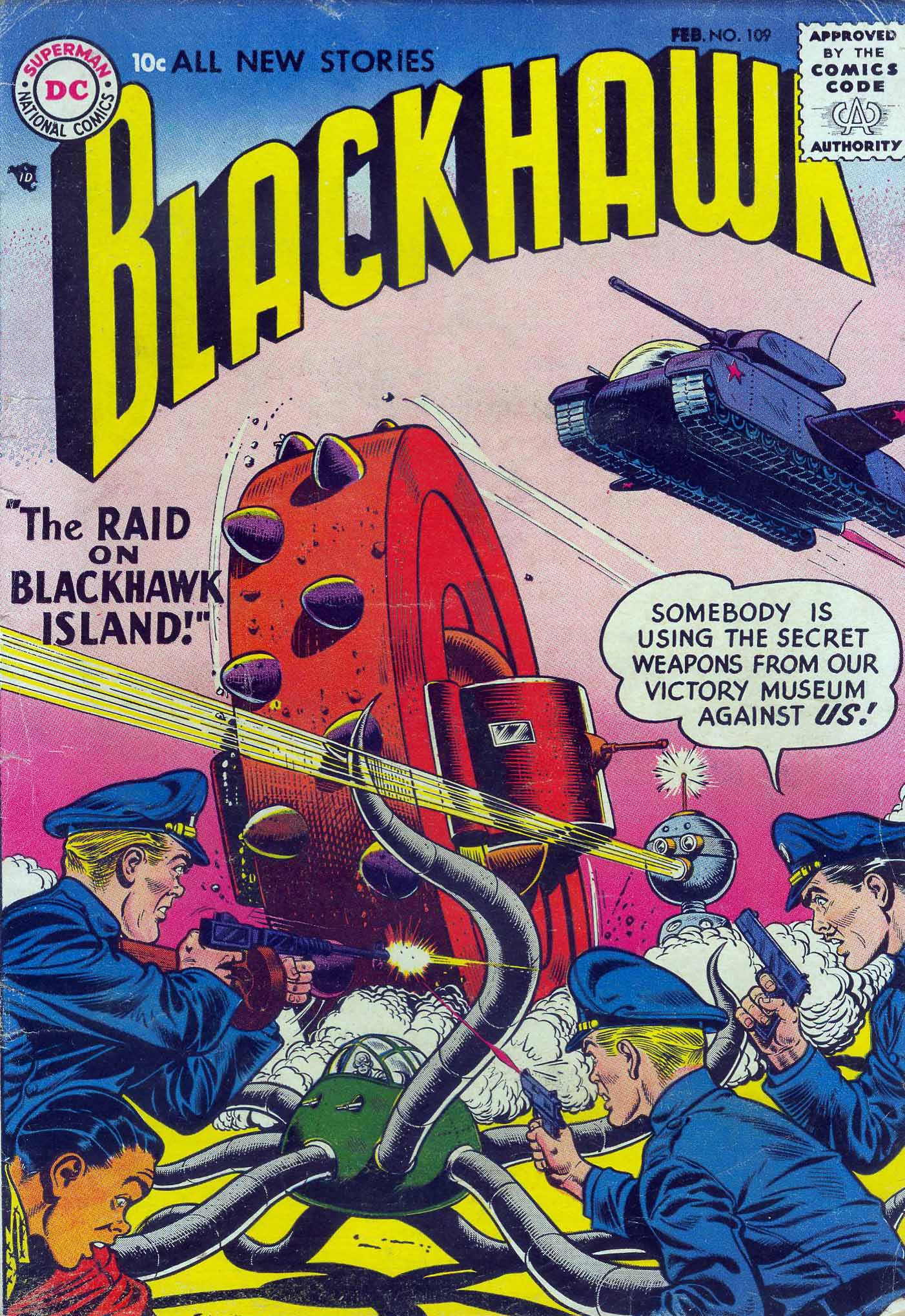 Read online Blackhawk (1957) comic -  Issue #109 - 1