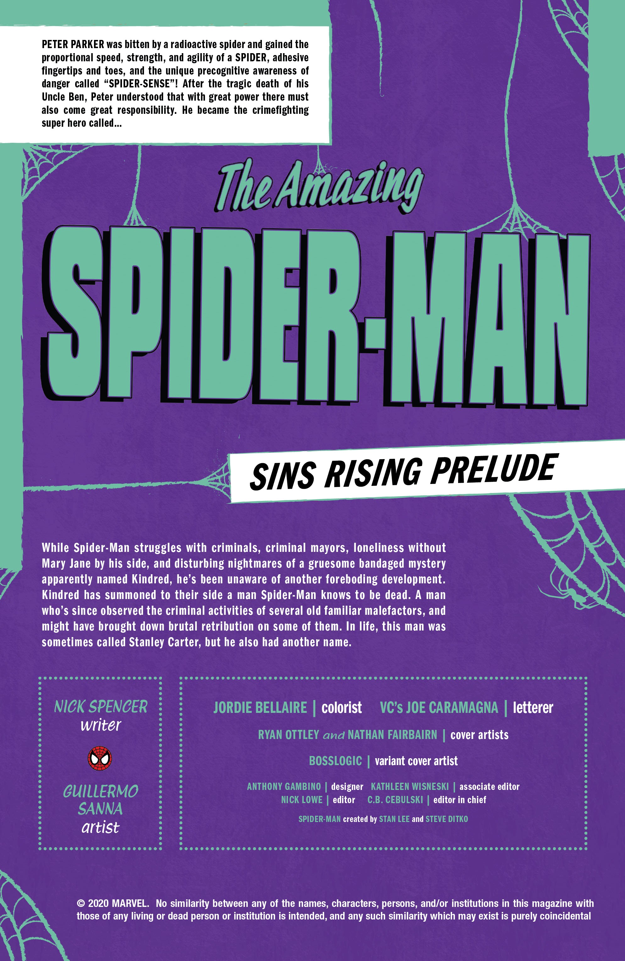 Read online Amazing Spider-Man: Sins Rising Prelude comic -  Issue #1 - 2