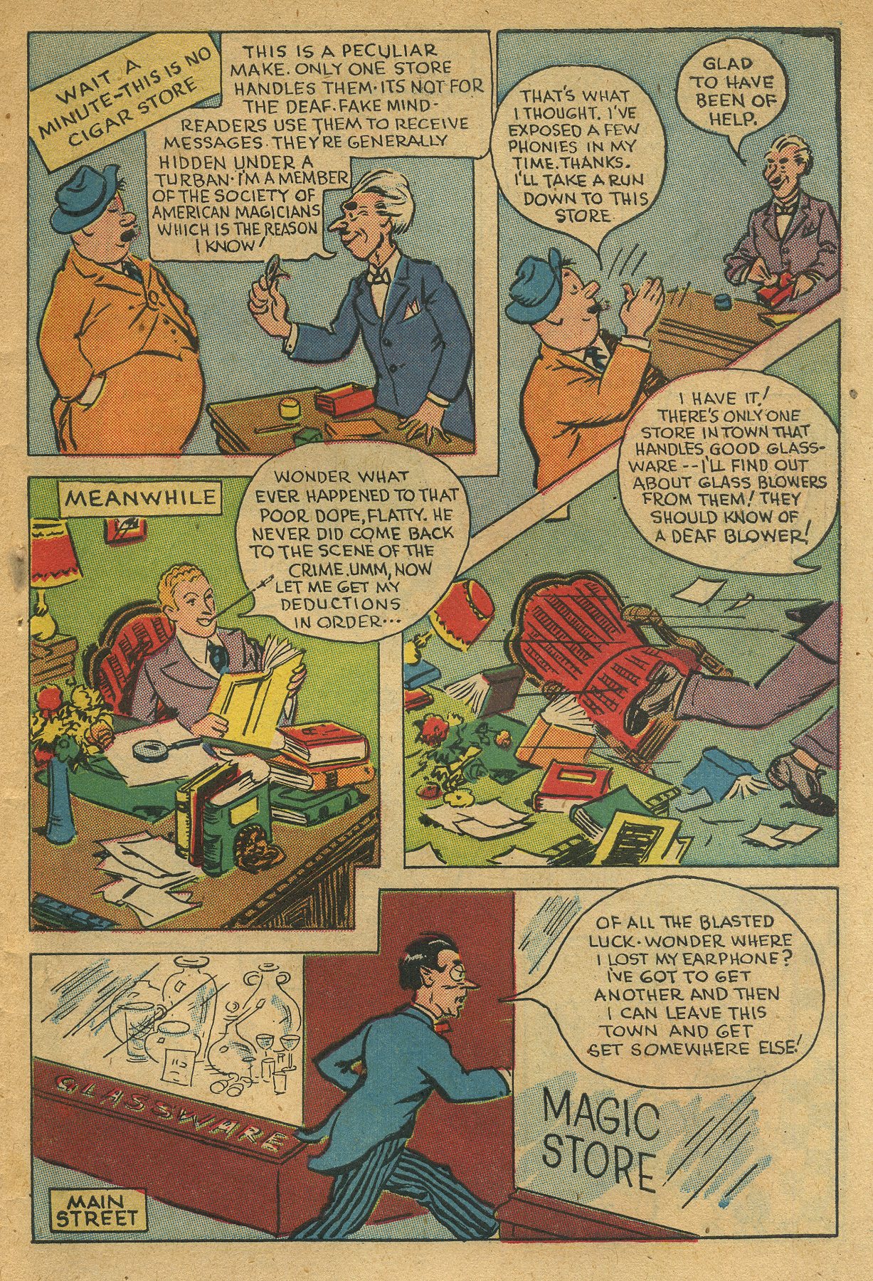 Read online Shadow Comics comic -  Issue #49 - 39