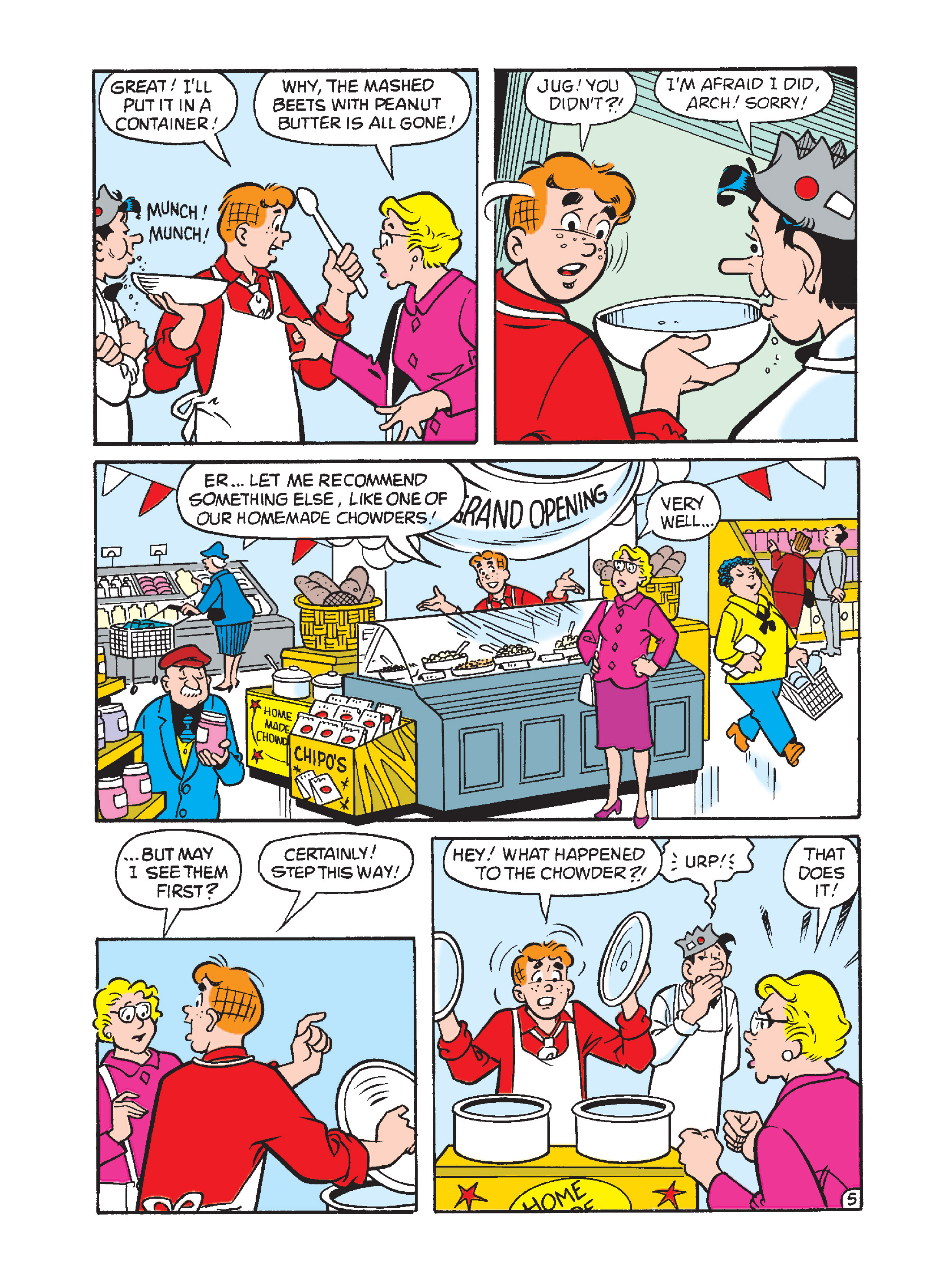 Read online Archie's Funhouse Double Digest comic -  Issue #6 - 121
