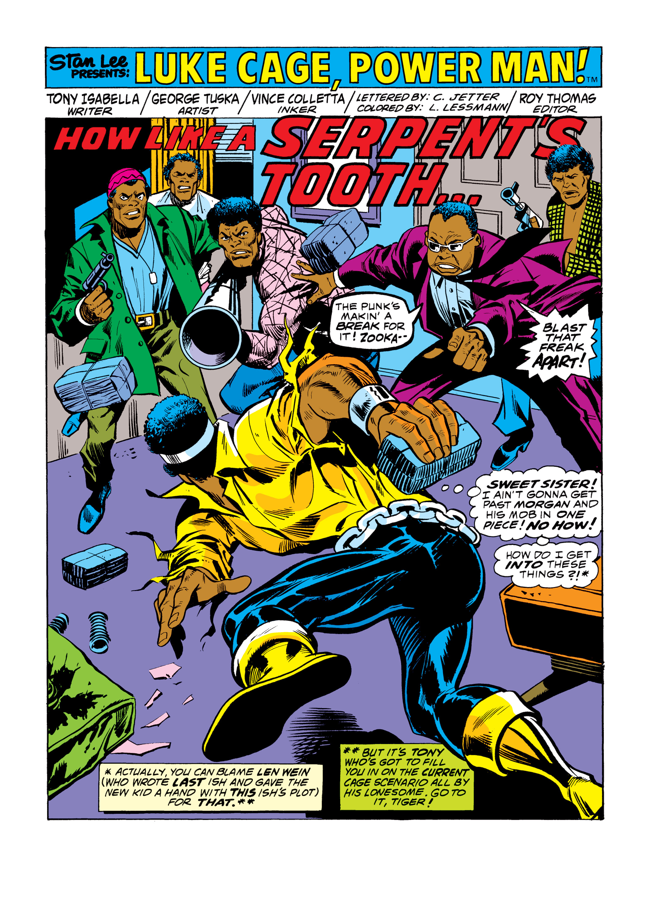 Read online Marvel Masterworks: Luke Cage, Power Man comic -  Issue # TPB 2 (Part 1) - 69