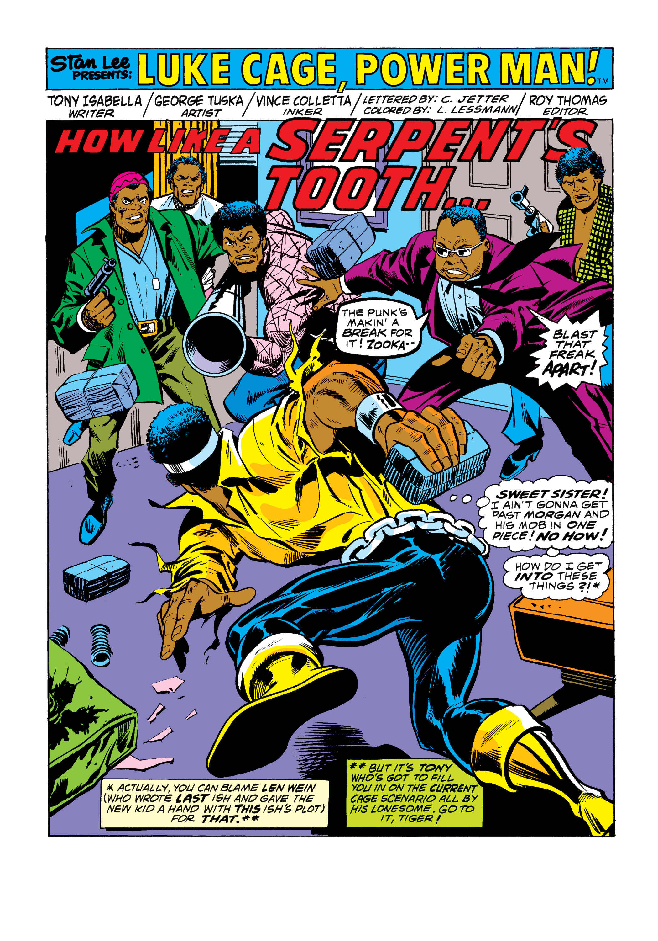 Read online Marvel Masterworks: Luke Cage, Power Man comic -  Issue # TPB 2 (Part 1) - 69
