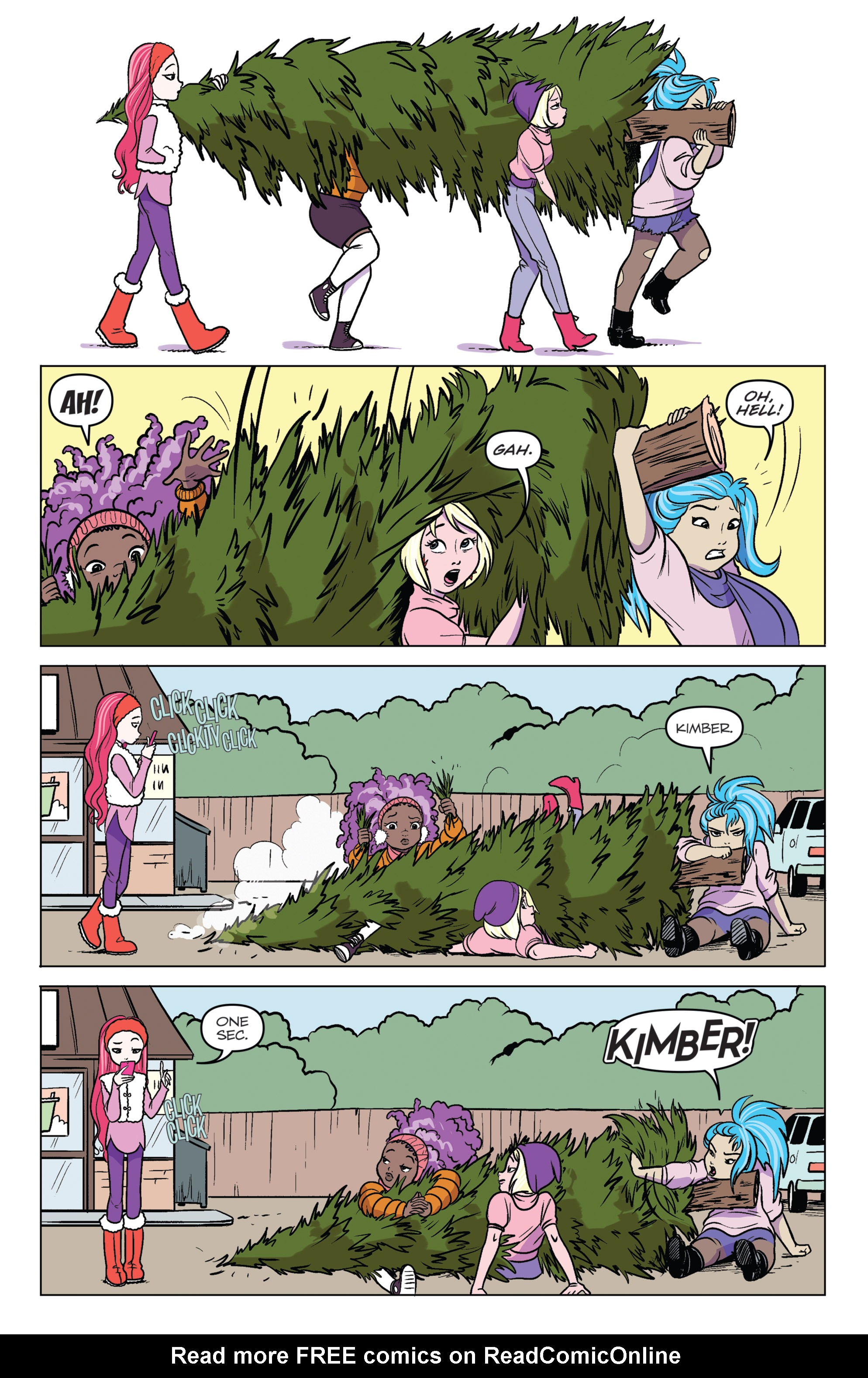 Read online Jem and The Holograms comic -  Issue # _Special - Holiday Special - 5