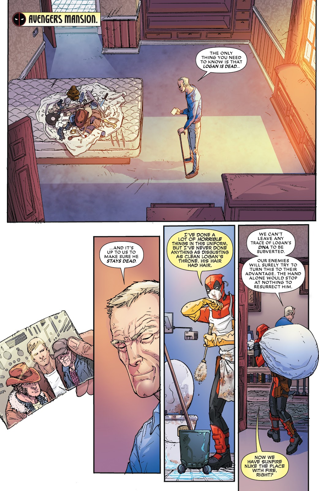 Death of Wolverine: Deadpool & Captain America issue Full - Page 4