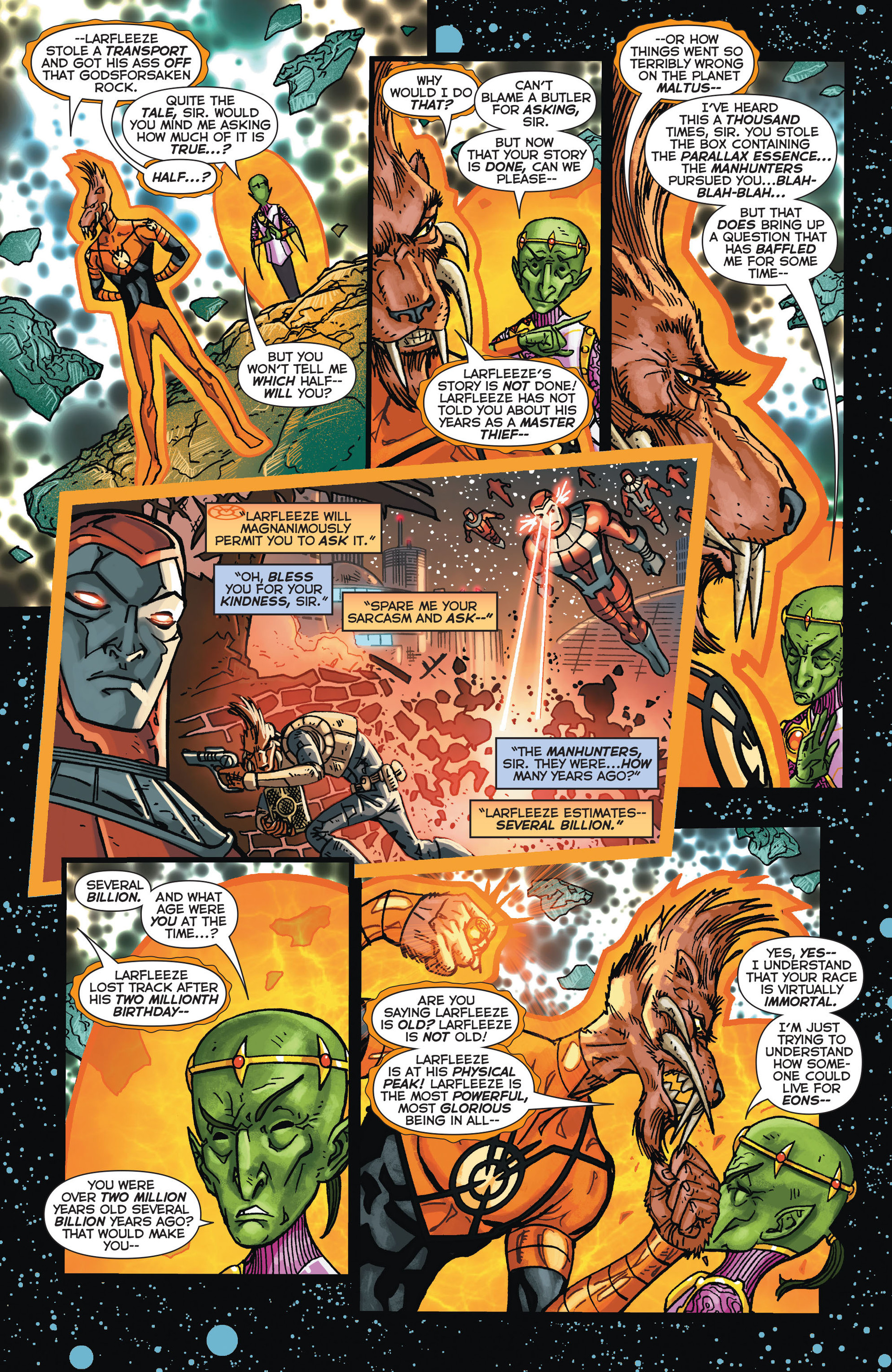 Read online Larfleeze comic -  Issue #1 - 10