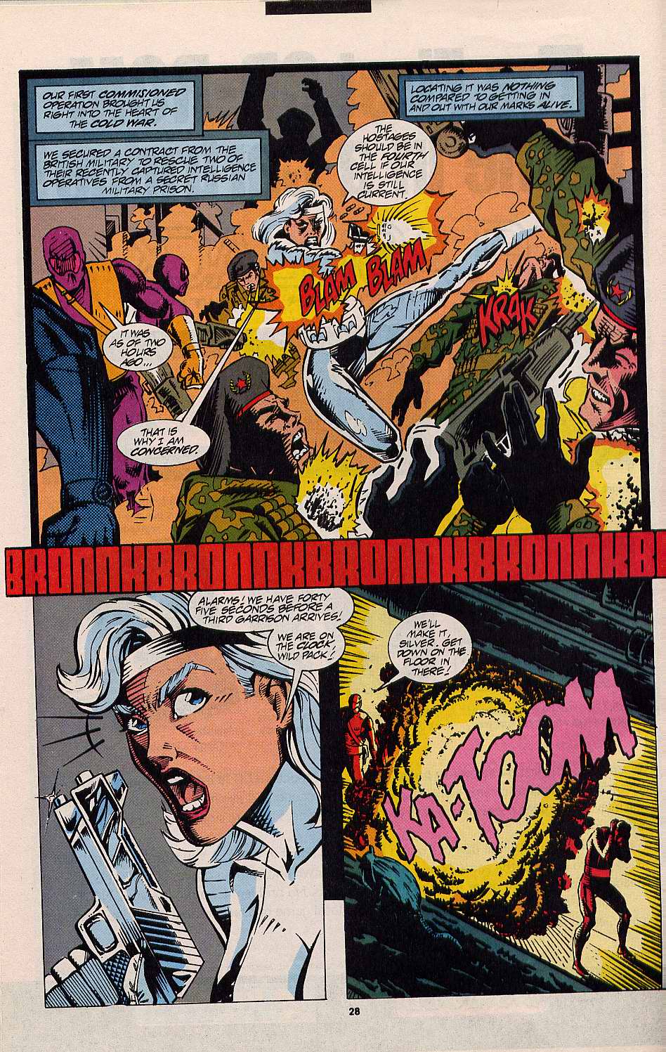 Read online Silver Sable and the Wild Pack comic -  Issue #13 - 21