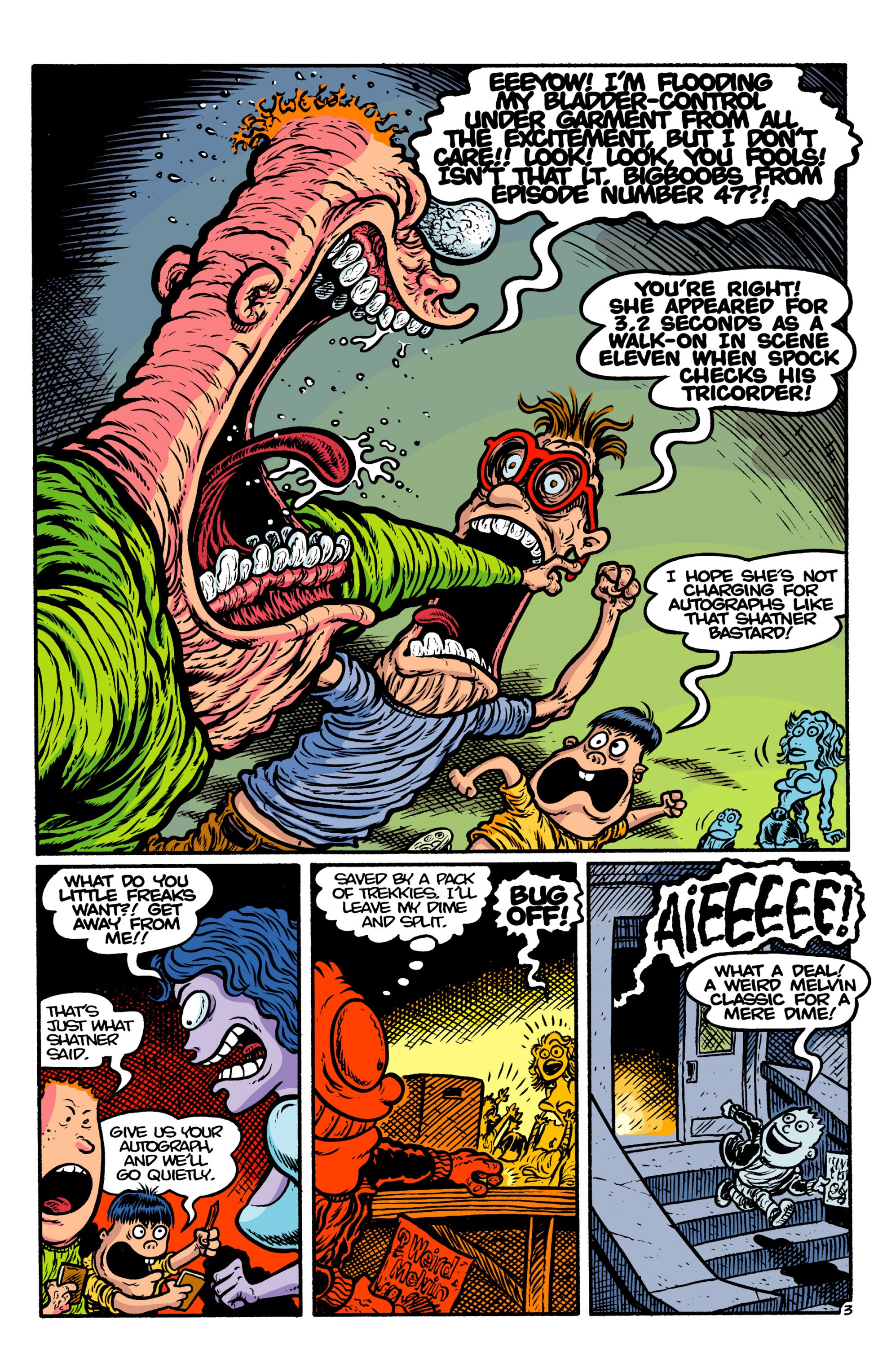Read online Weird Melvin comic -  Issue #4 - 5