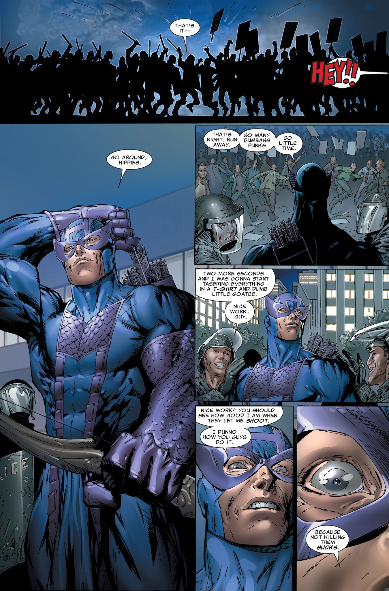 Read online Dark Avengers/Uncanny X-Men: Utopia comic -  Issue # TPB - 28
