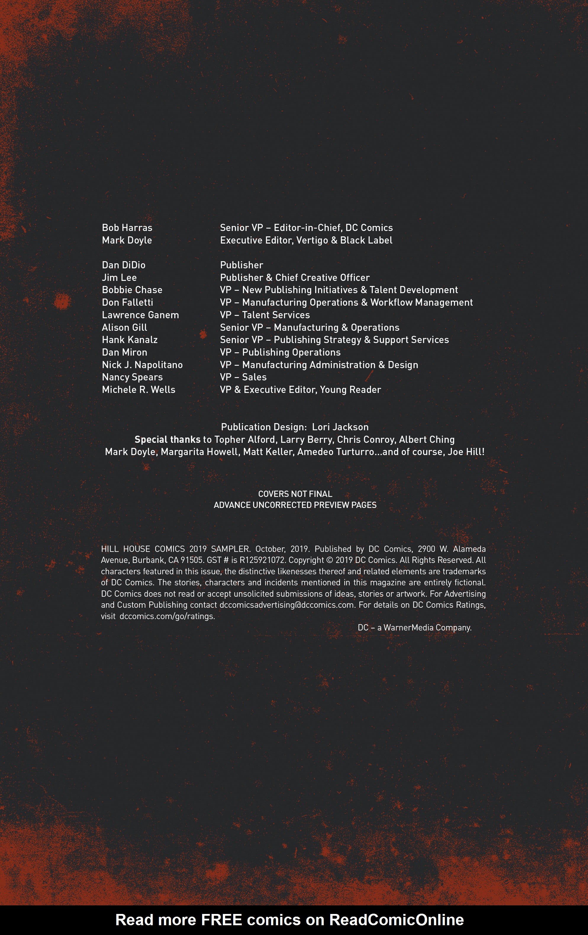 Read online Hill House Sampler comic -  Issue # Full - 2