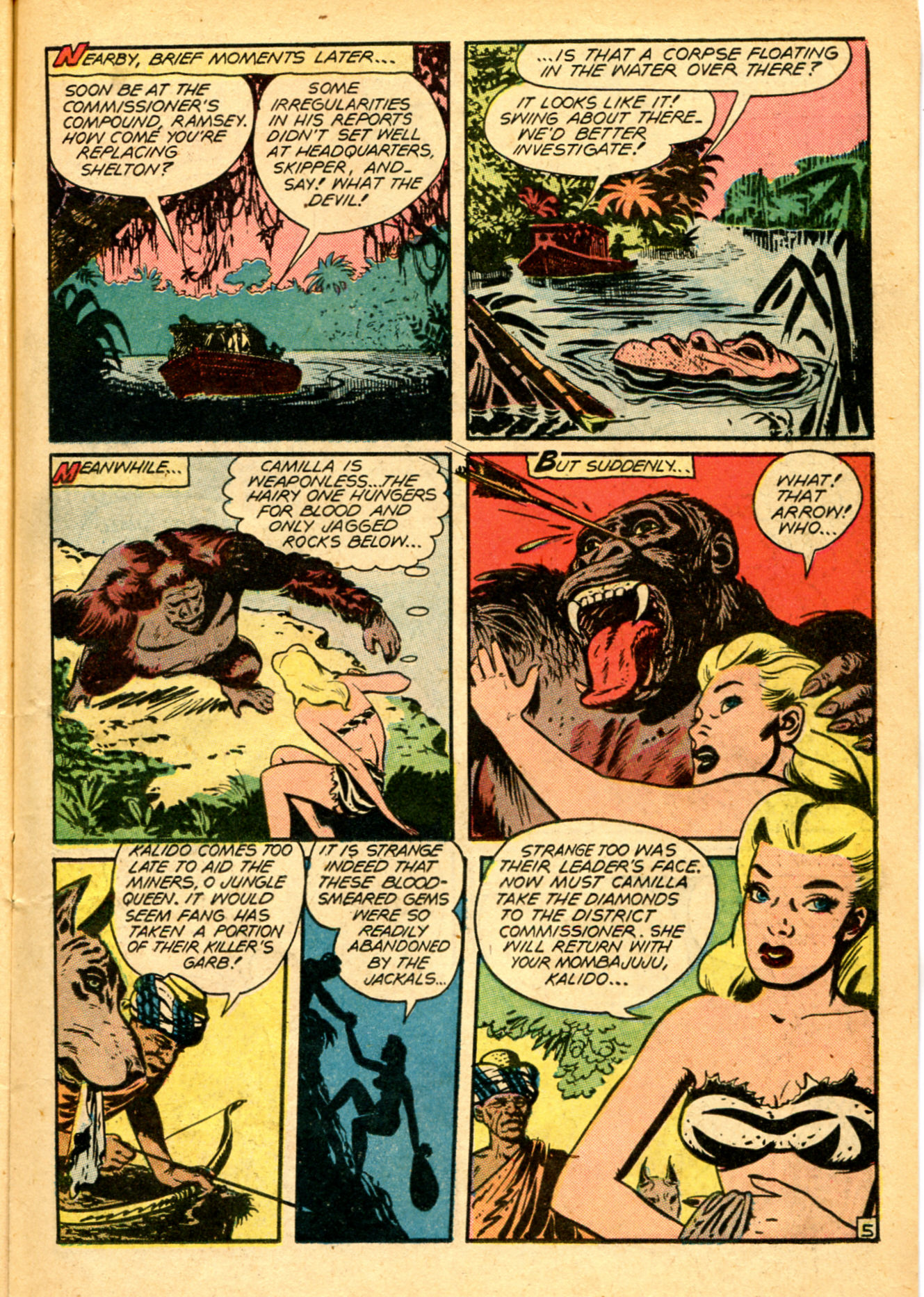 Read online Jungle Comics comic -  Issue #93 - 23
