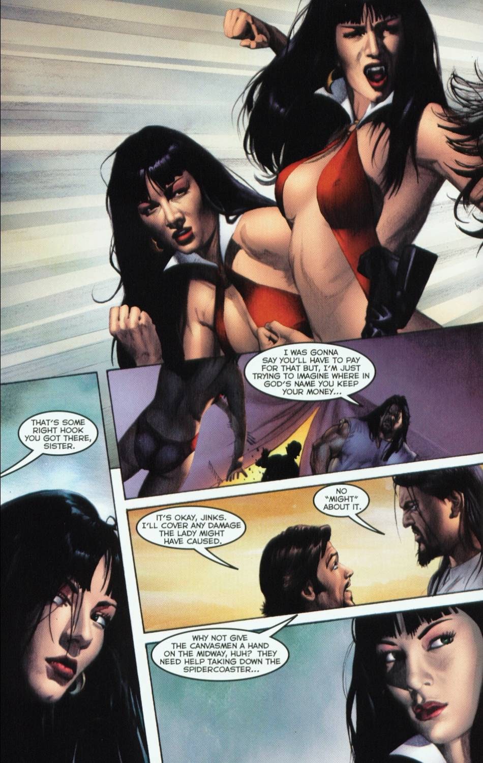 Read online Vampirella (2001) comic -  Issue #11 - 7
