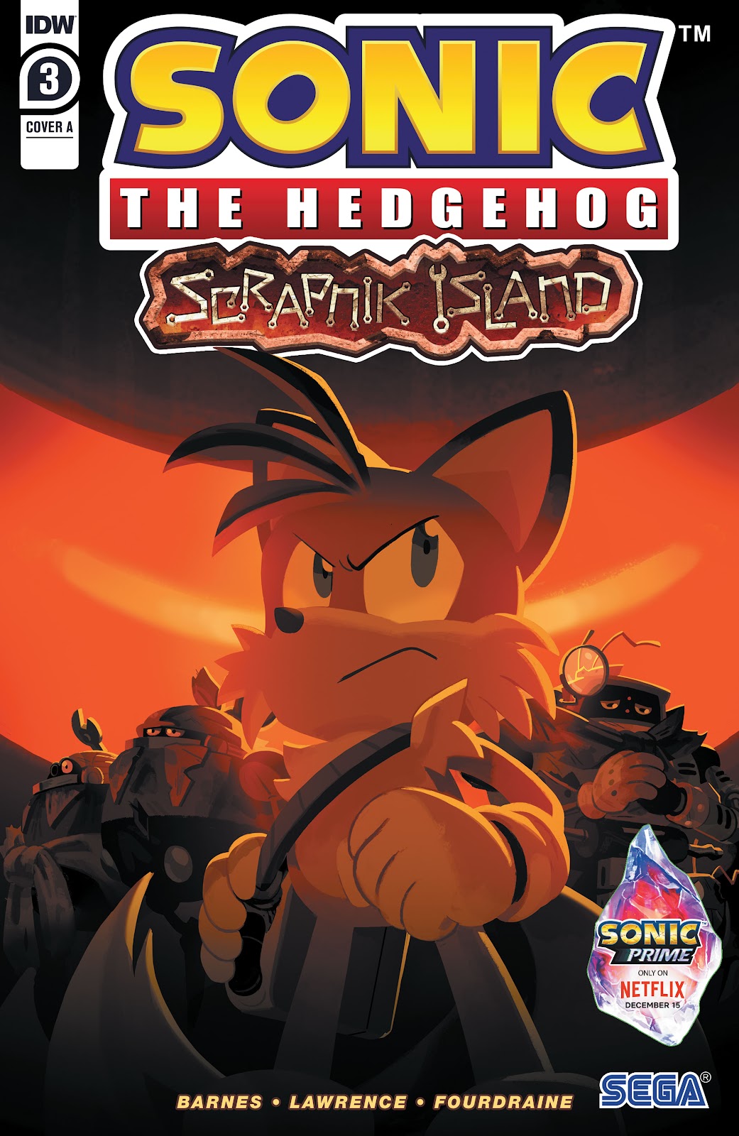 Sonic the Hedgehog: Scrapnik Island issue 3 - Page 1