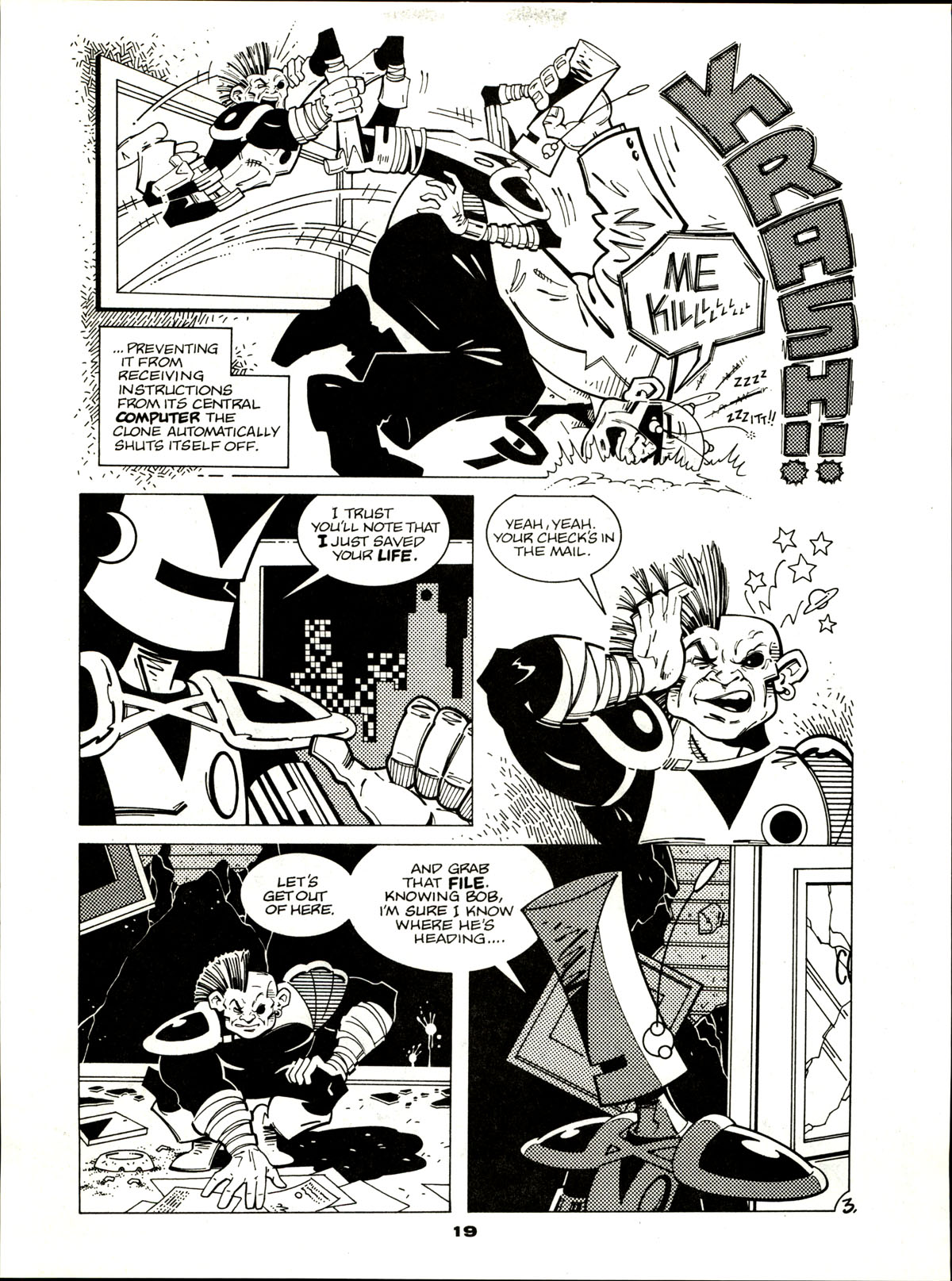Read online Threat comic -  Issue #3 - 21