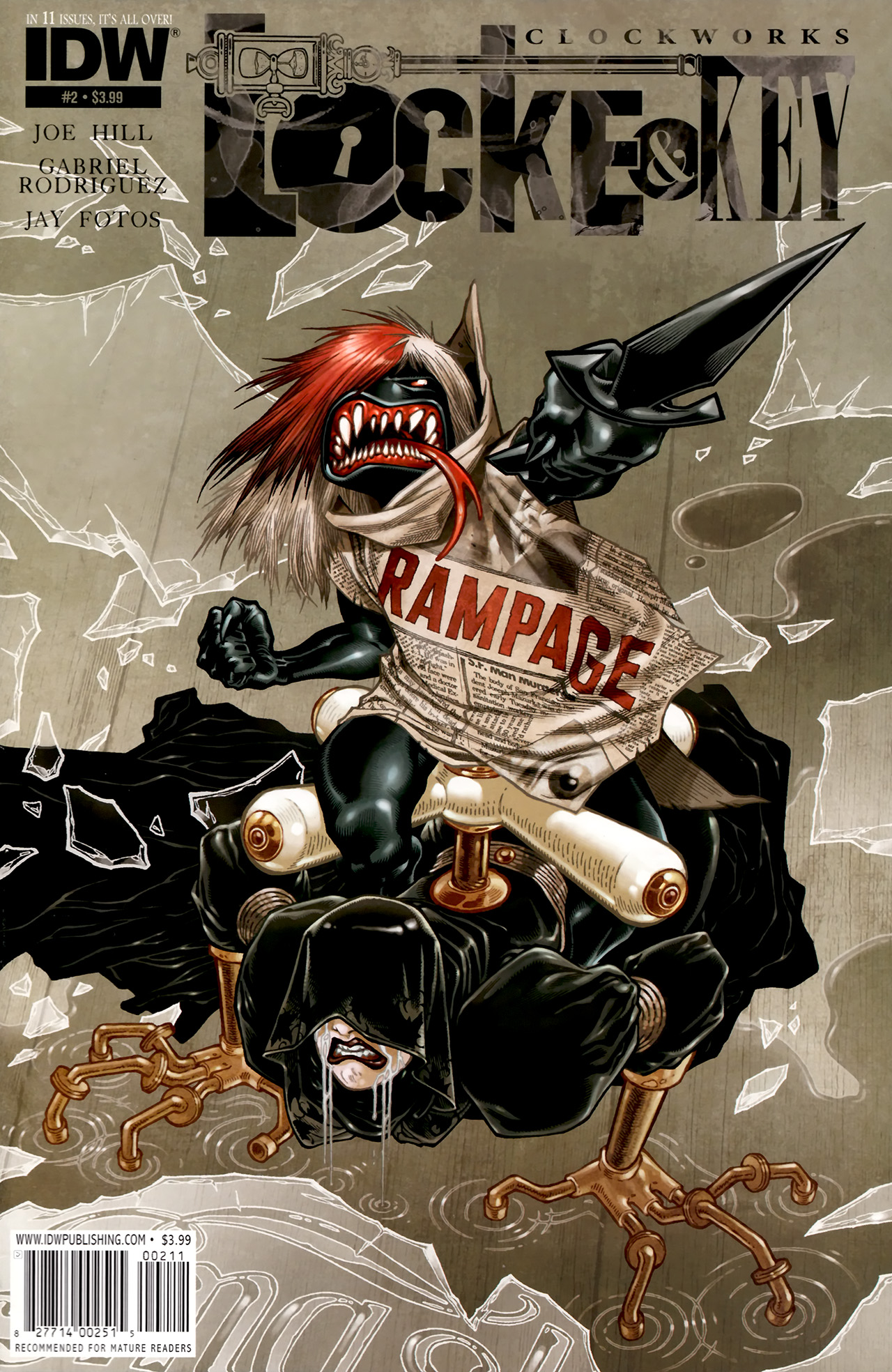 Read online Locke & Key: Clockworks comic -  Issue #2 - 1