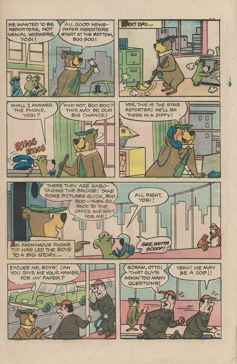 Read online Yogi Bear (1970) comic -  Issue #4 - 21