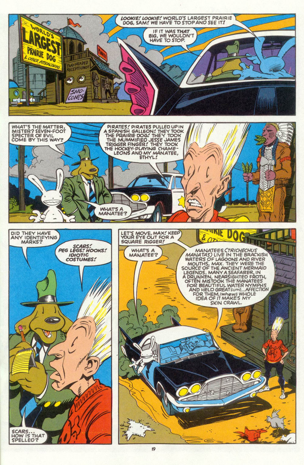 Read online Sam & Max Freelance Police Special comic -  Issue # Full - 21
