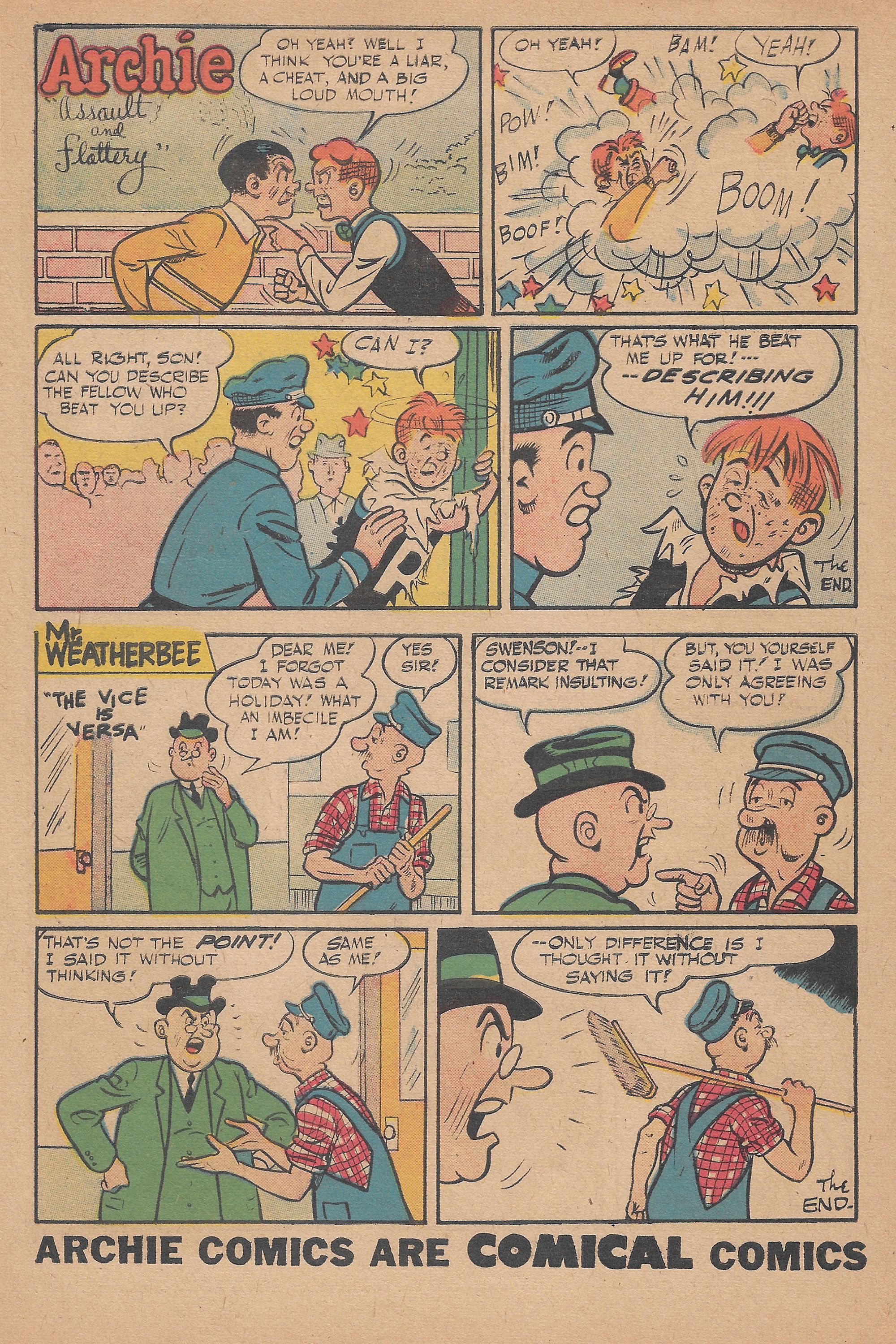 Read online Archie's Joke Book Magazine comic -  Issue #35 - 4