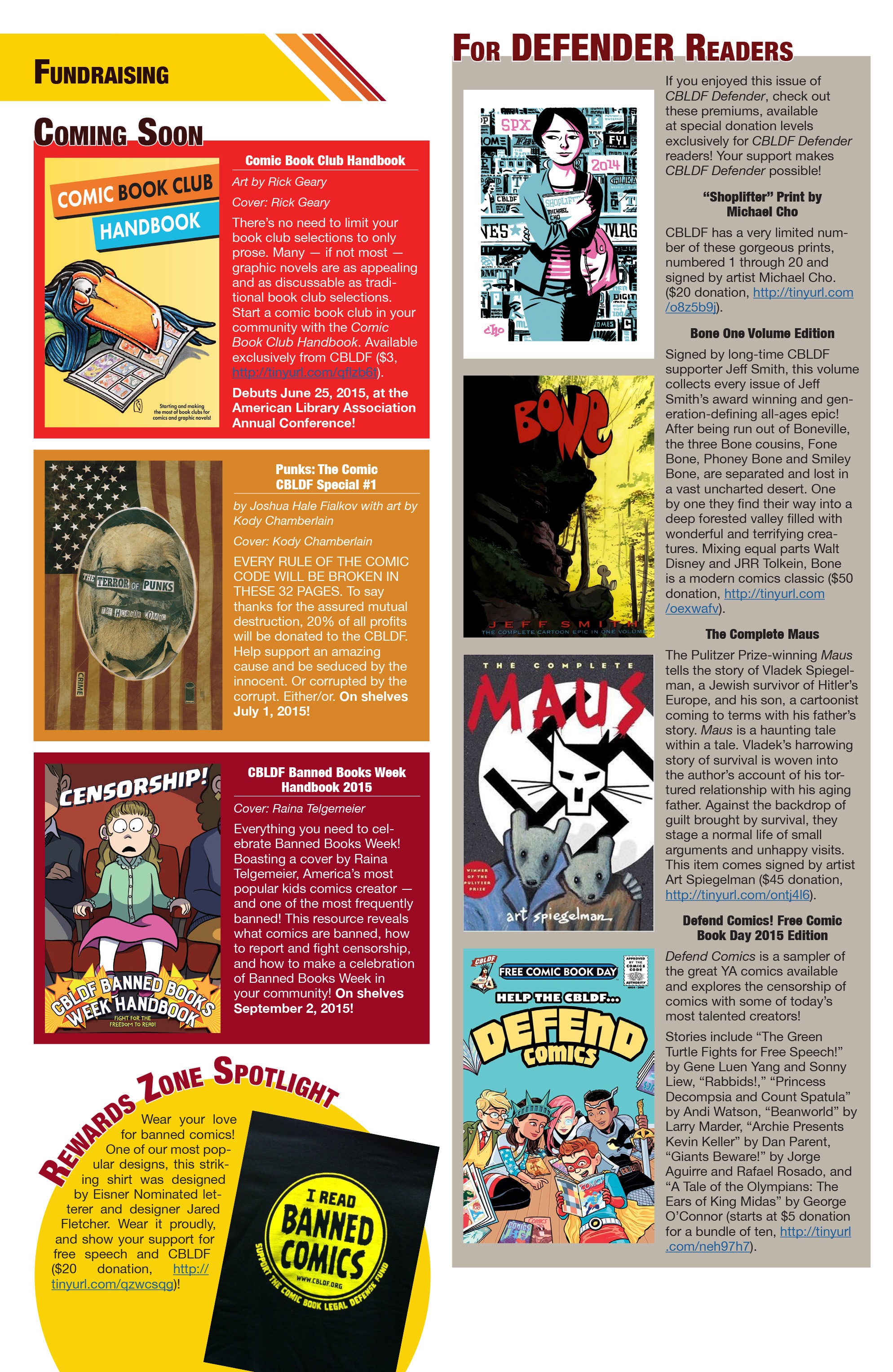 Read online CBLDF Defender comic -  Issue #2 - 14