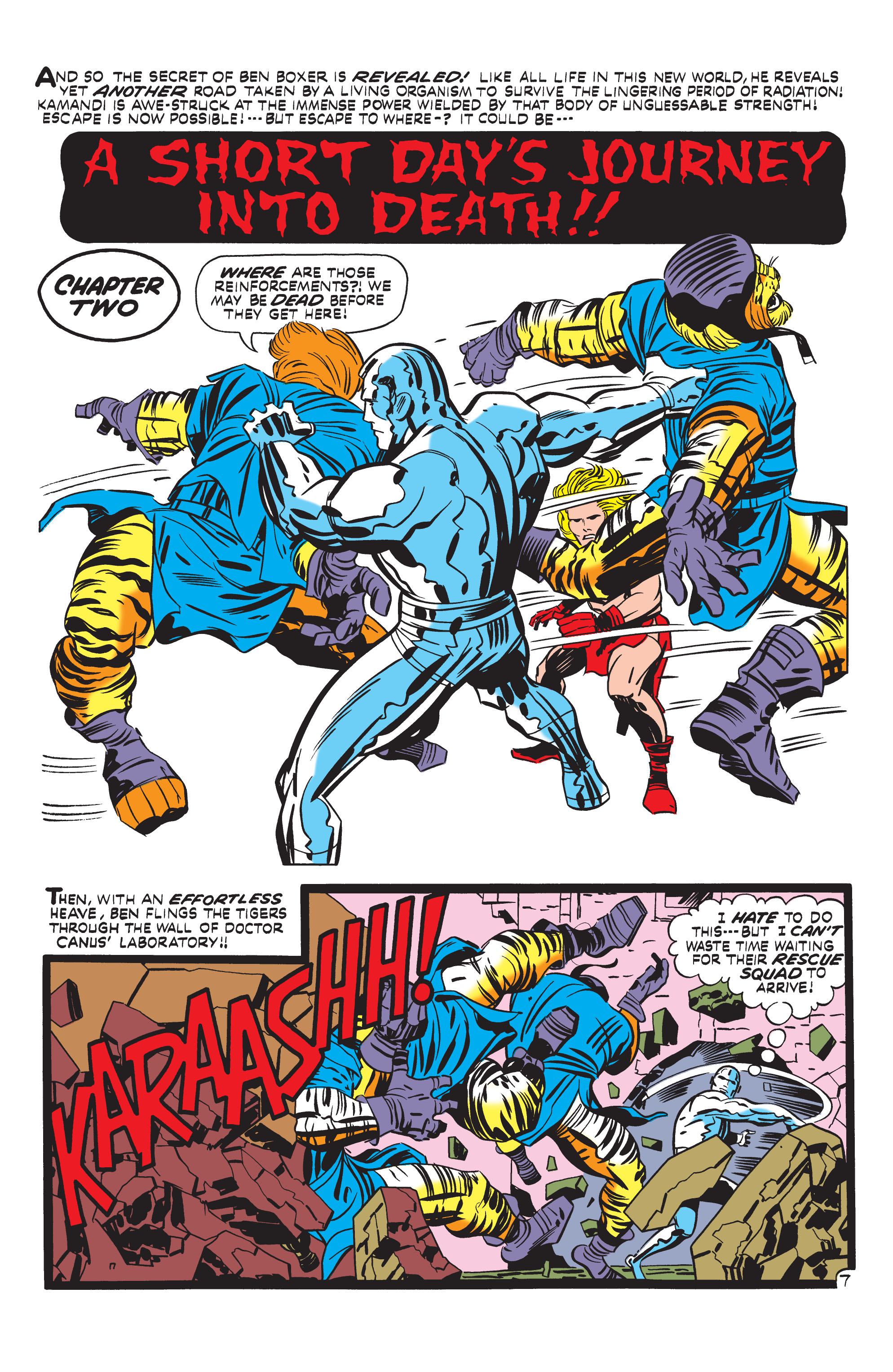 Read online Kamandi, The Last Boy On Earth comic -  Issue #2 - 7