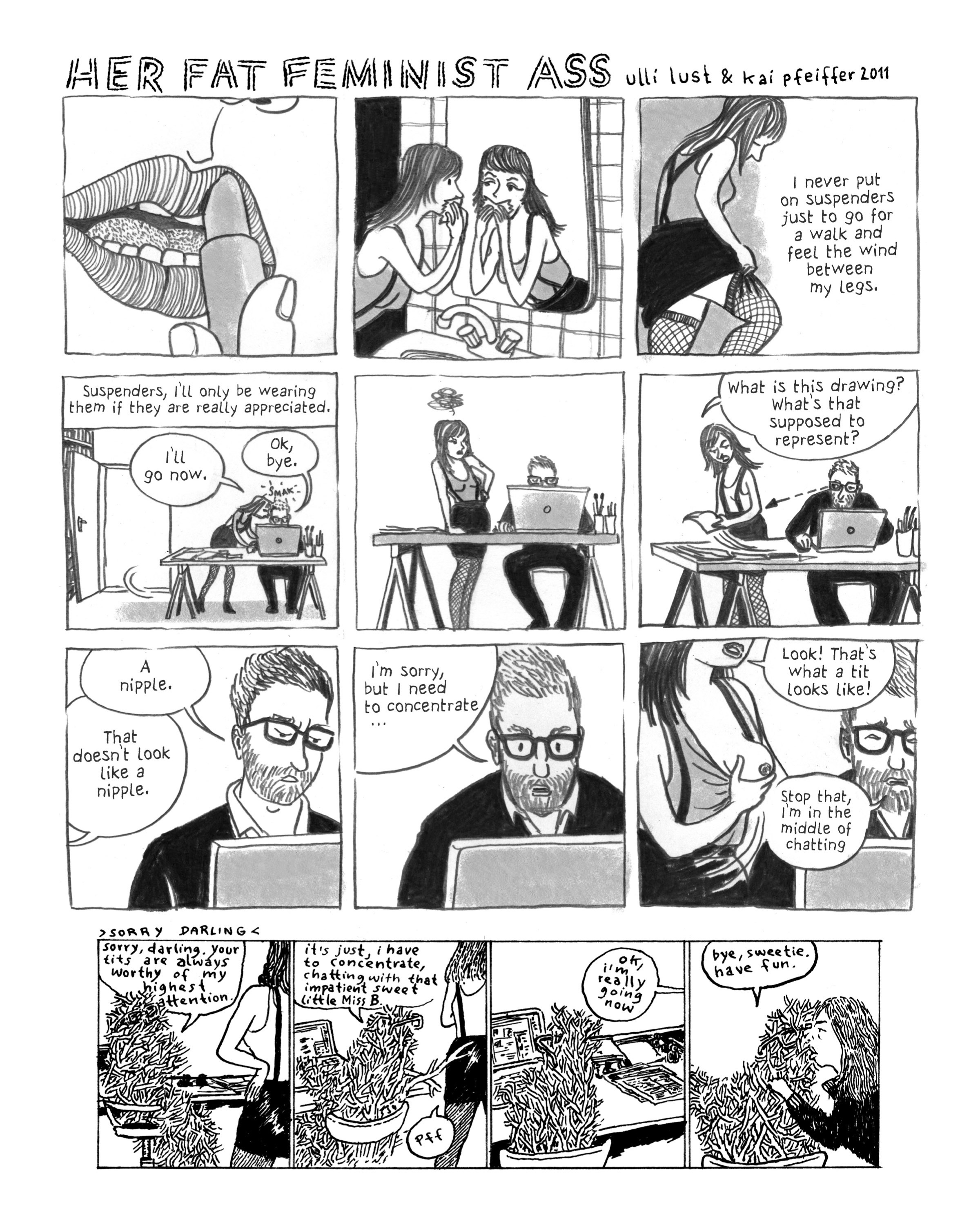 Read online The Big Feminist BUT: Comics About Women comic -  Issue # TPB (Part 2) - 44
