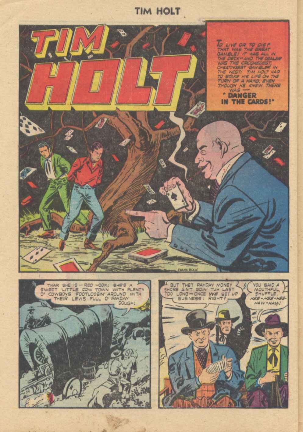 Read online Tim Holt comic -  Issue #19 - 28