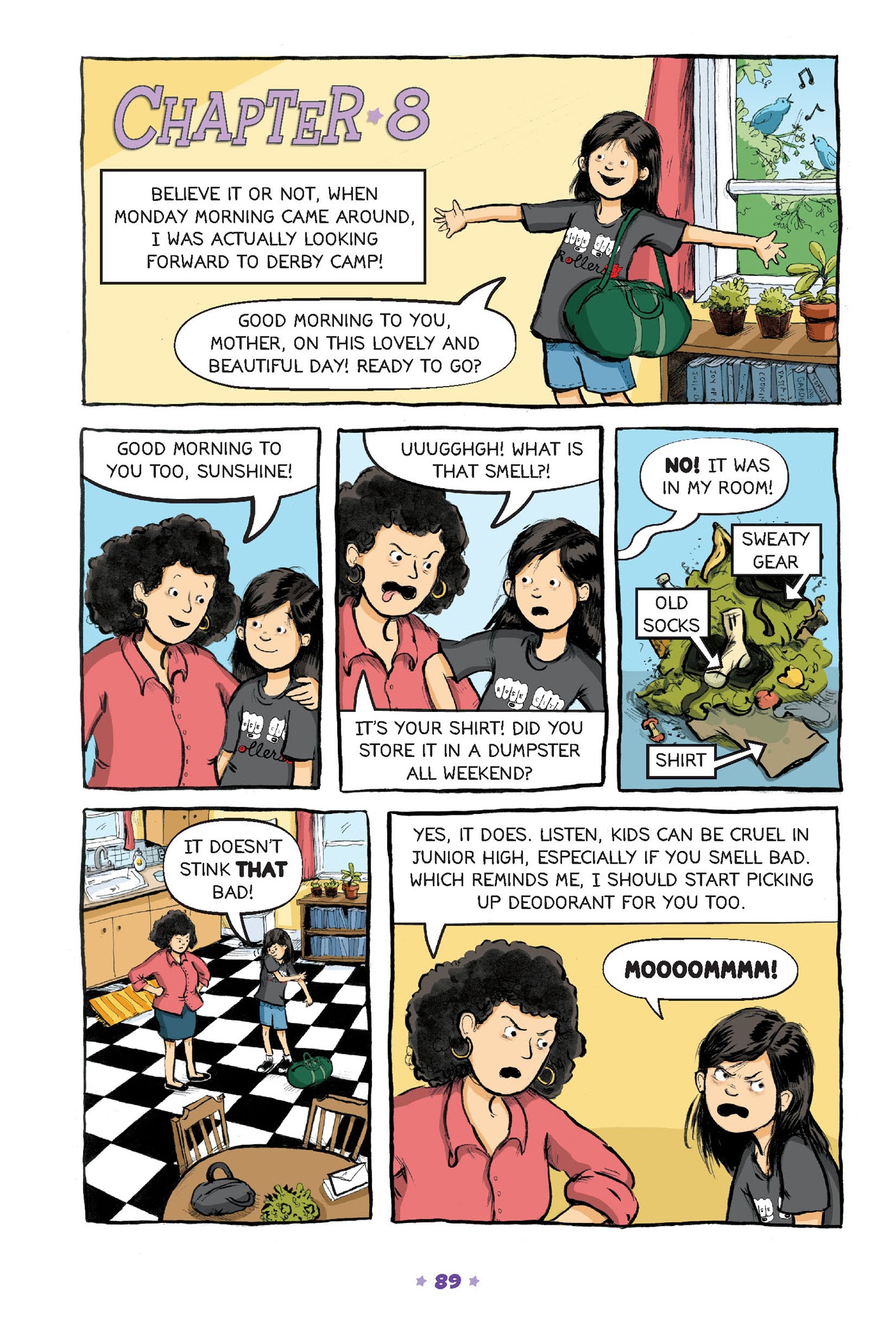 Read online Roller Girl comic -  Issue # TPB (Part 1) - 86