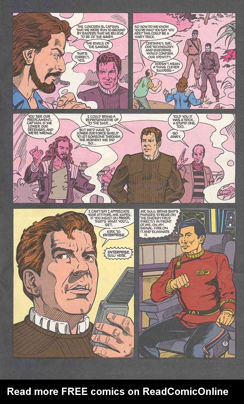 Read online Star Trek (1989) comic -  Issue #19 - 14
