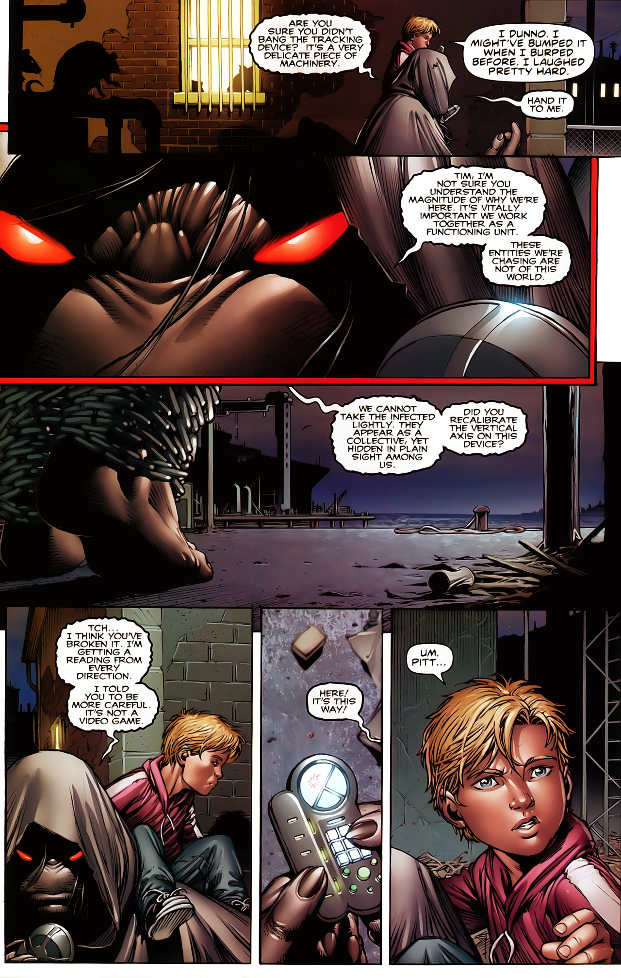 Read online The Darkness/Pitt comic -  Issue #1 - 15