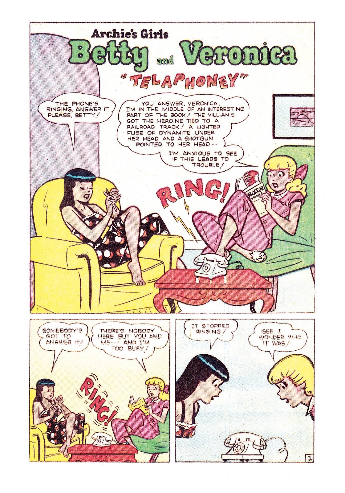 Archie's Girls Betty and Veronica issue 5 - Page 22