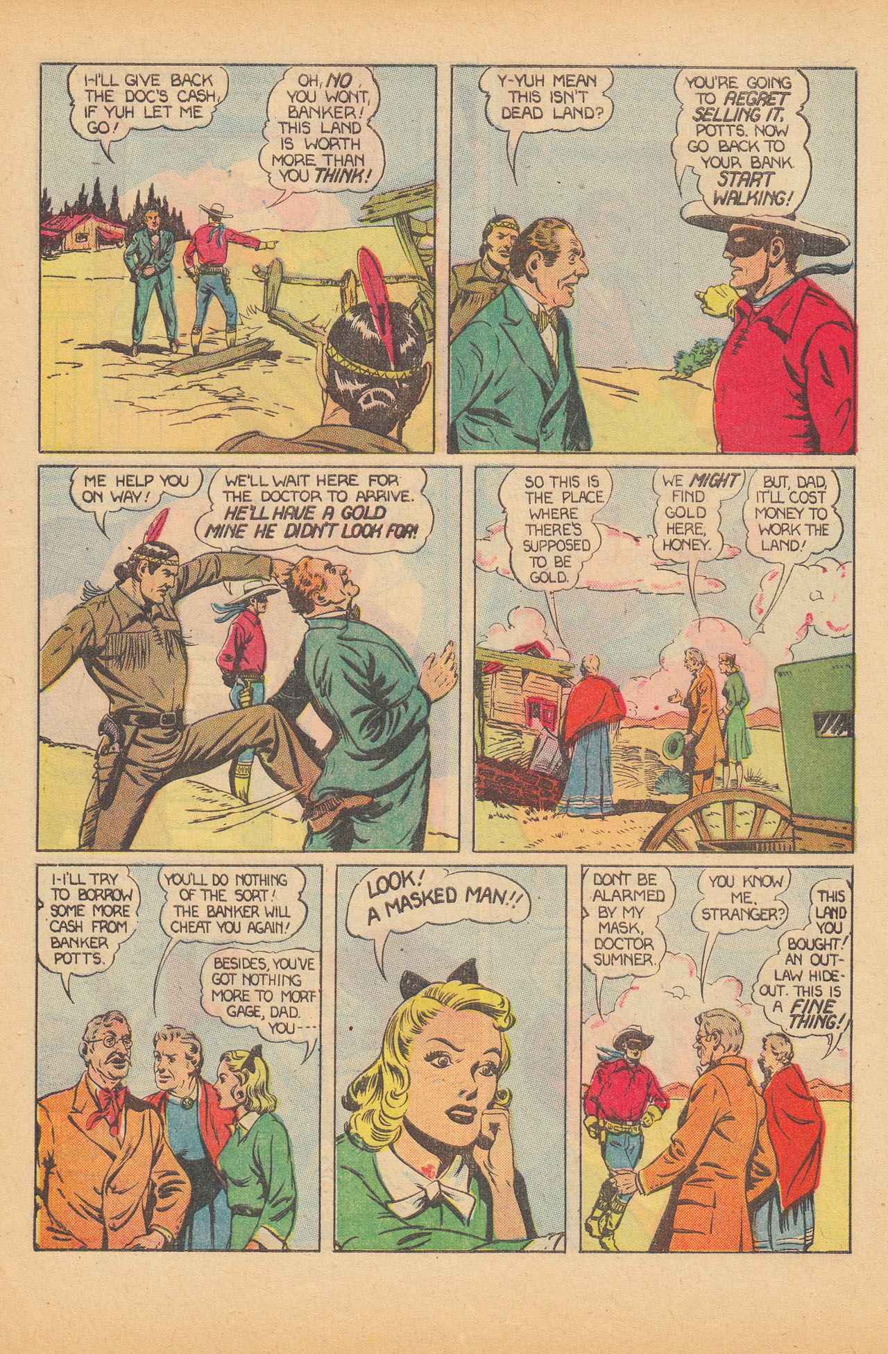 Read online The Lone Ranger (1948) comic -  Issue #30 - 16
