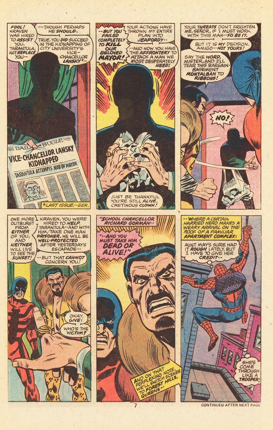 Read online The Spectacular Spider-Man (1976) comic -  Issue #2 - 7