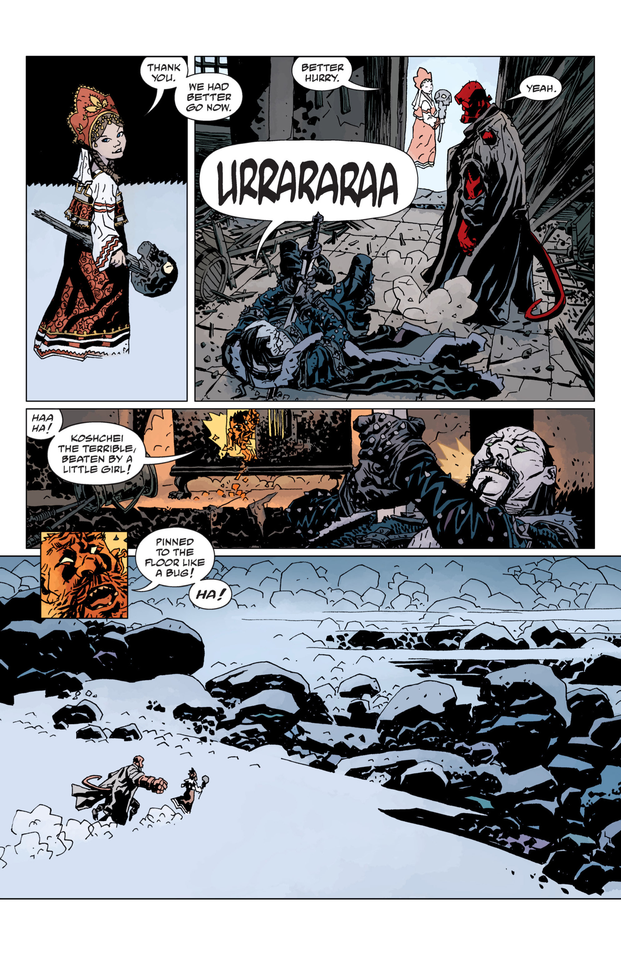 Read online Hellboy comic -  Issue #8 - 103