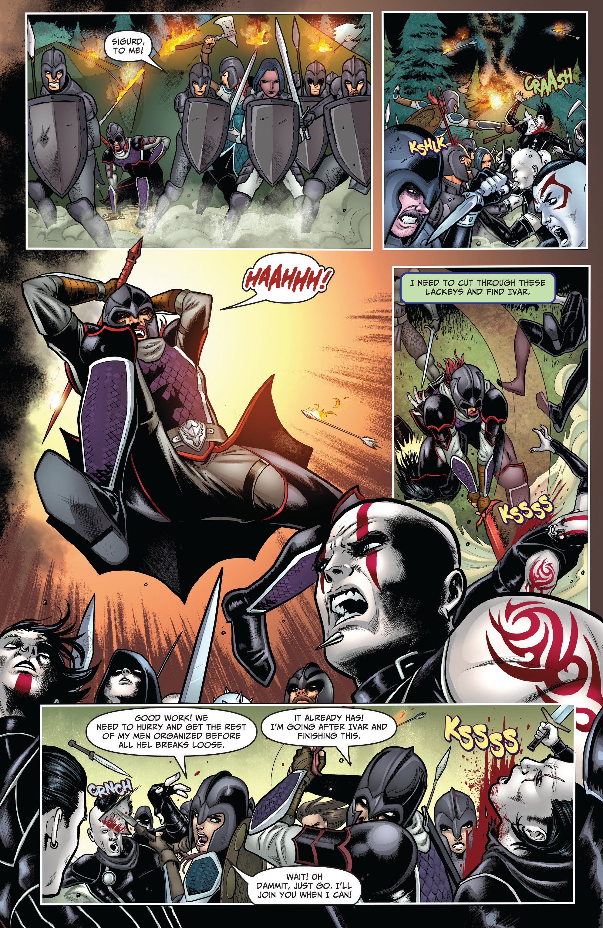 Read online Dragonsblood comic -  Issue #4 - 7