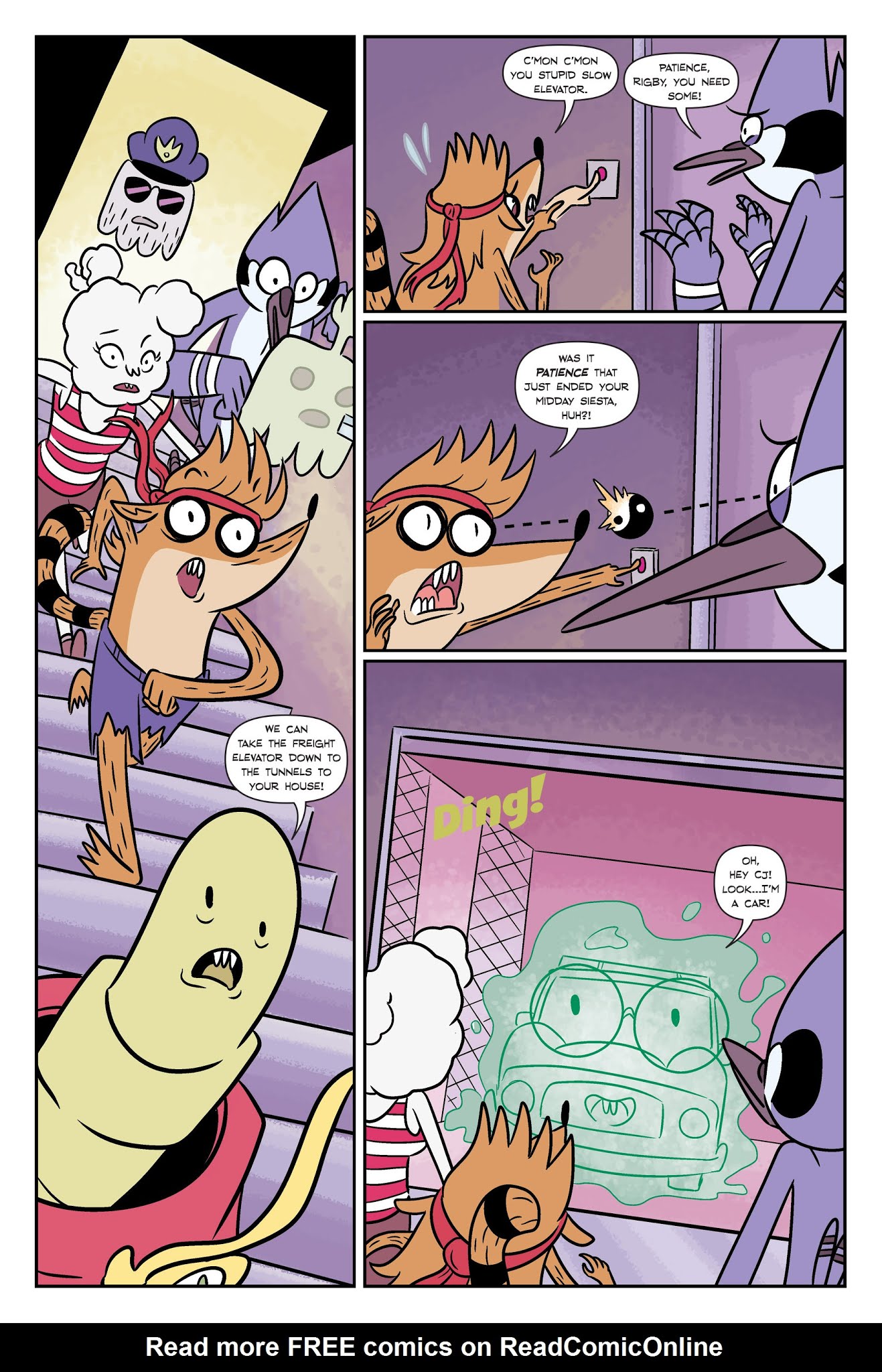 Read online Regular Show: Noir Means Noir, Buddy comic -  Issue # TPB (Part 2) - 7