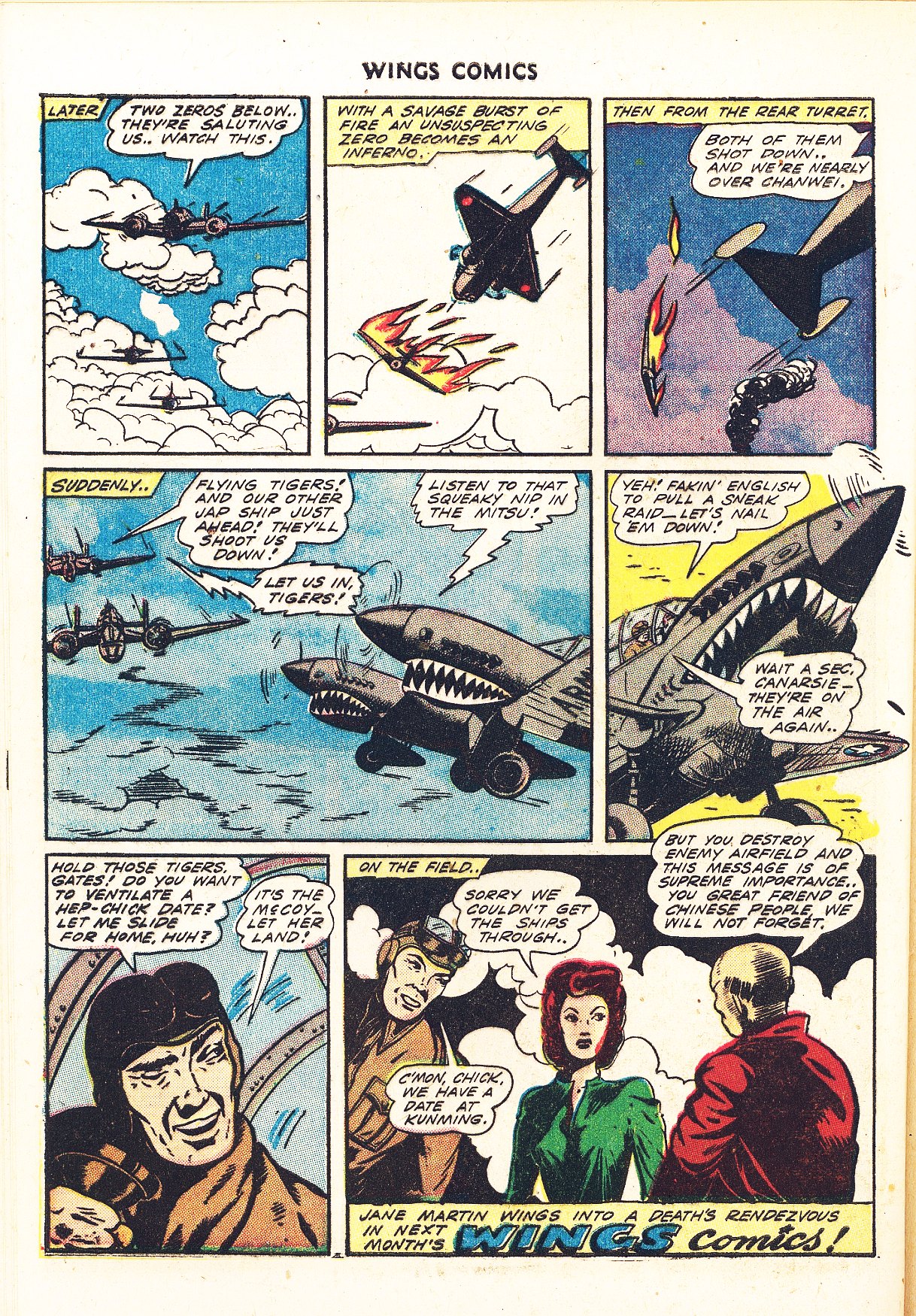 Read online Wings Comics comic -  Issue #41 - 48