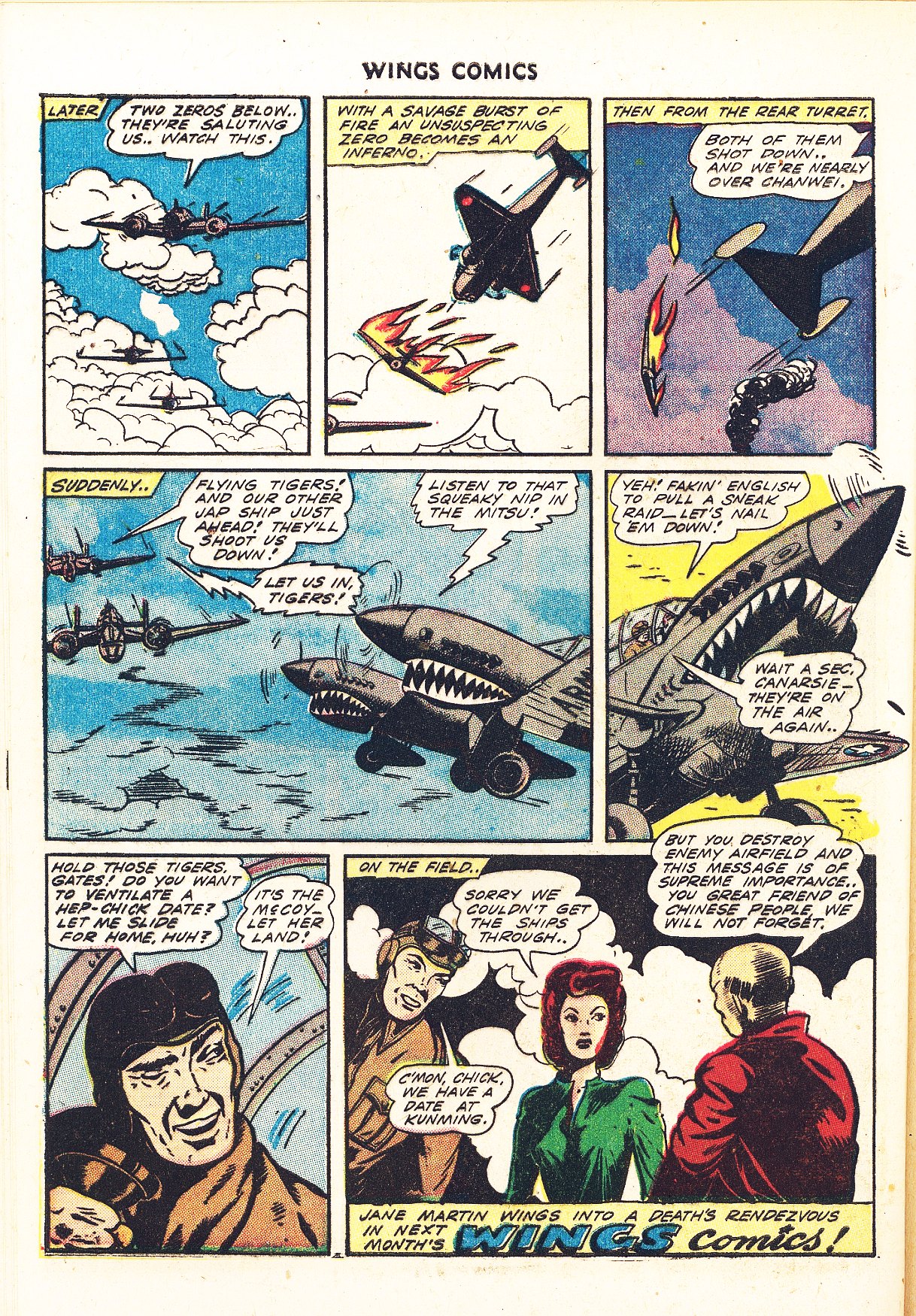 Read online Wings Comics comic -  Issue #41 - 48
