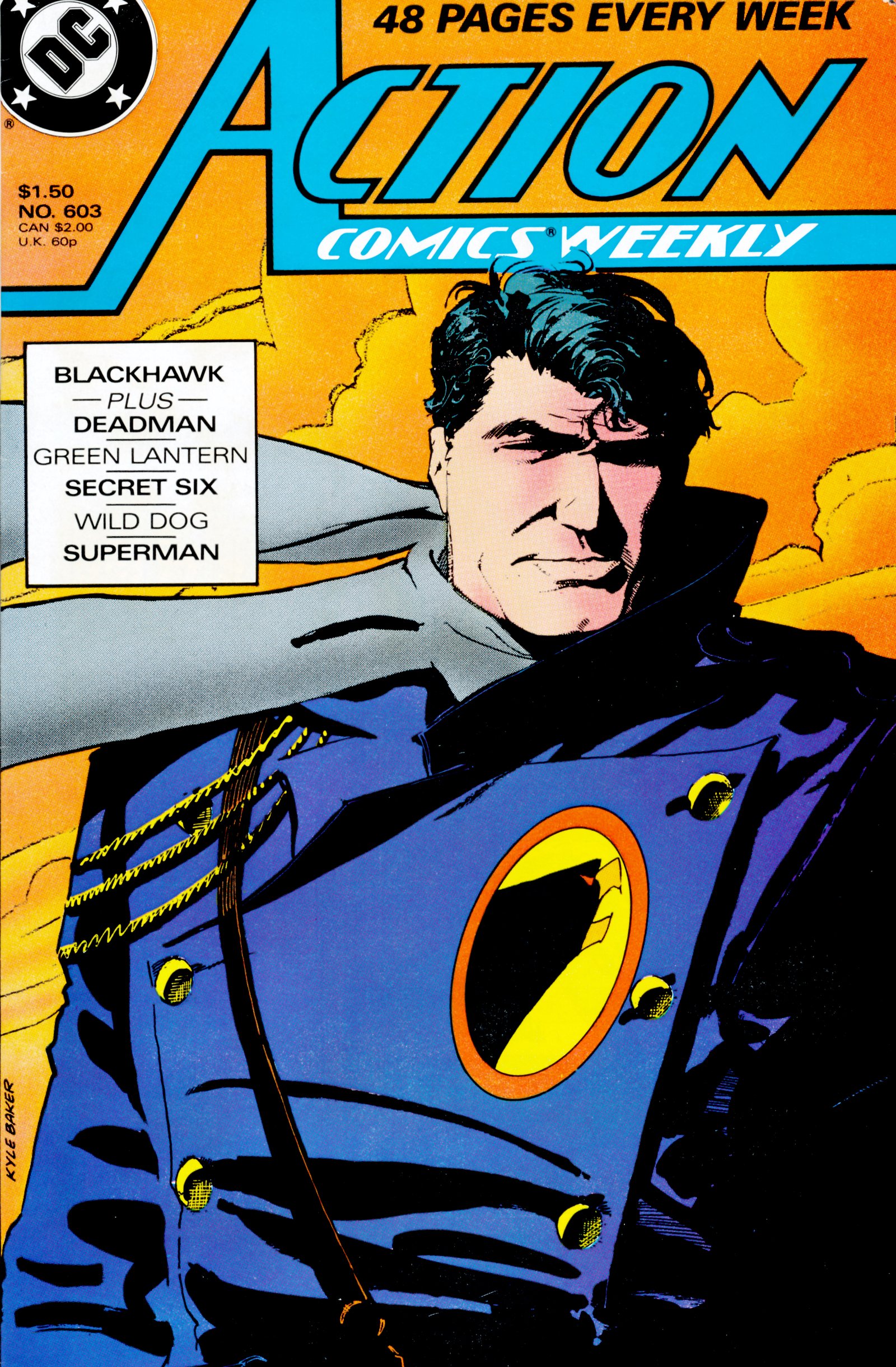 Read online Action Comics (1938) comic -  Issue #603 - 1