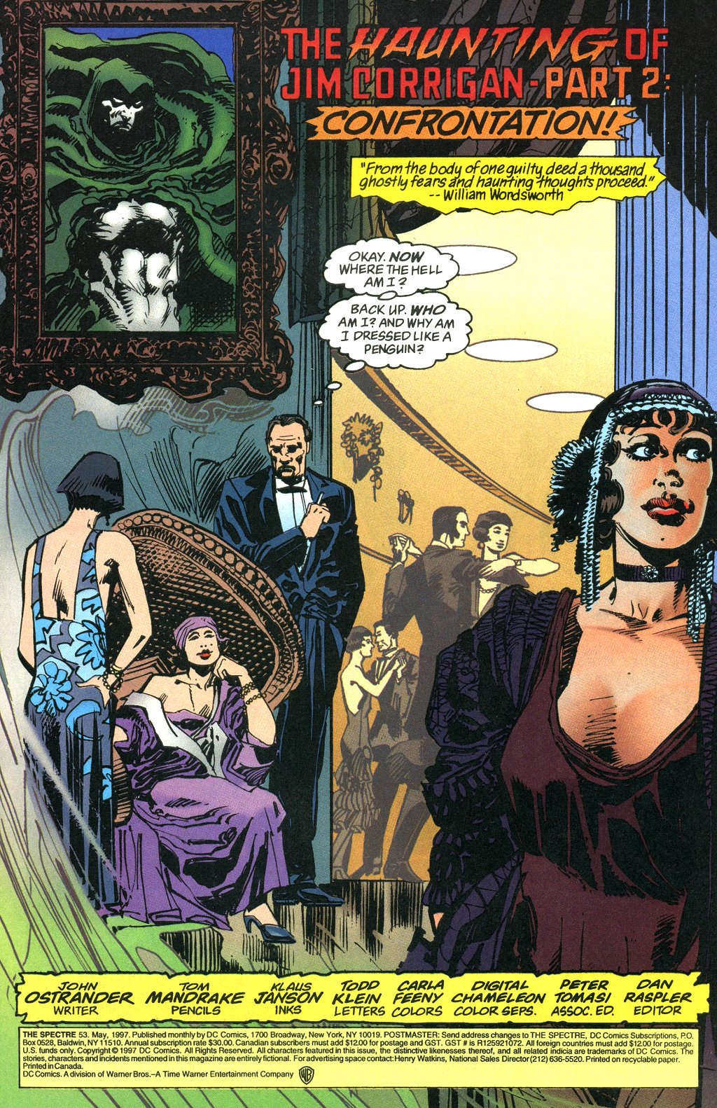 Read online The Spectre (1992) comic -  Issue #53 - 2