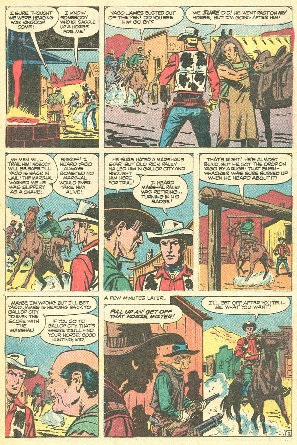 Read online Kid Colt Outlaw comic -  Issue #156 - 4