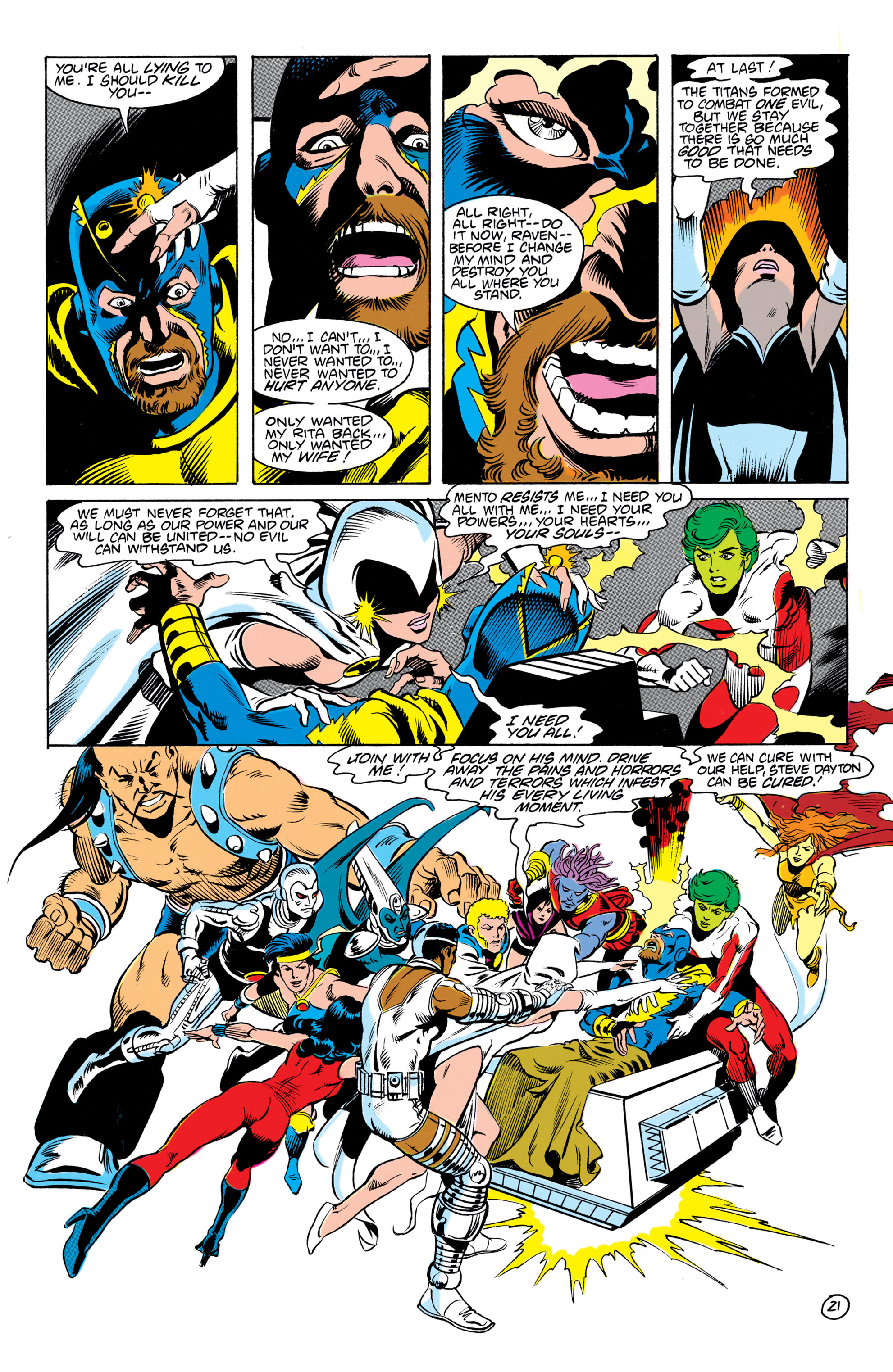 Read online The New Teen Titans (1984) comic -  Issue #34 - 22