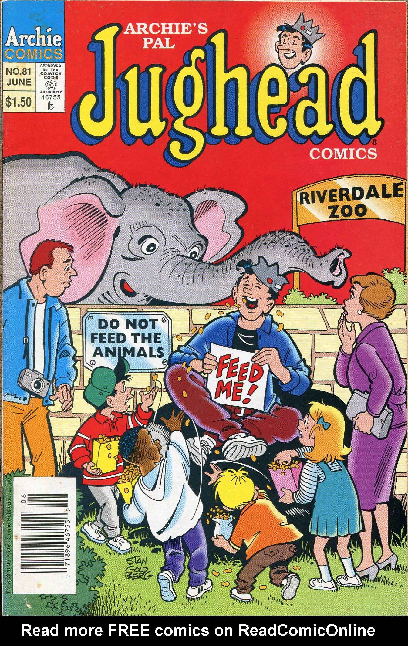 Read online Archie's Pal Jughead Comics comic -  Issue #81 - 1
