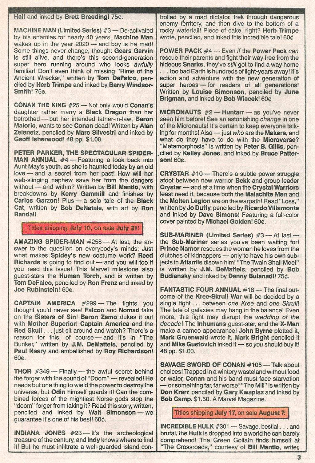 Read online Marvel Age comic -  Issue #19 - 5